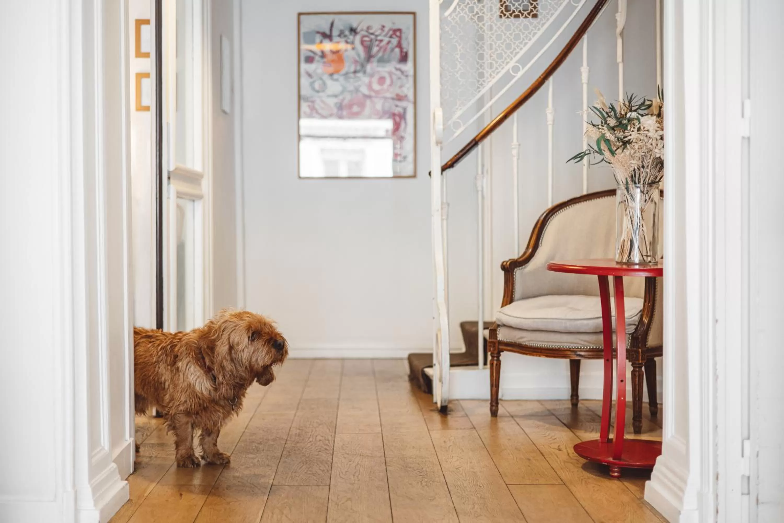 Decorative detail in Hôtel Arvor Saint Georges