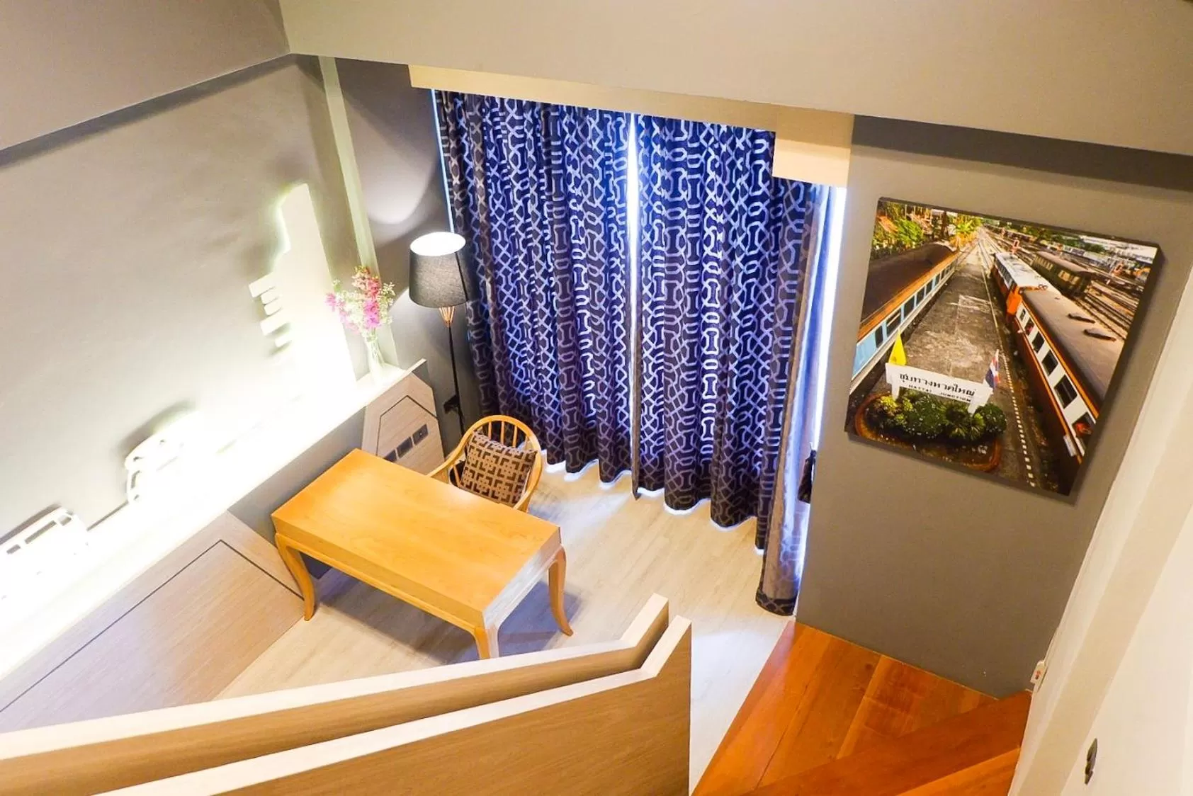 Seating area, Bed in Hatyai Signature Hotel