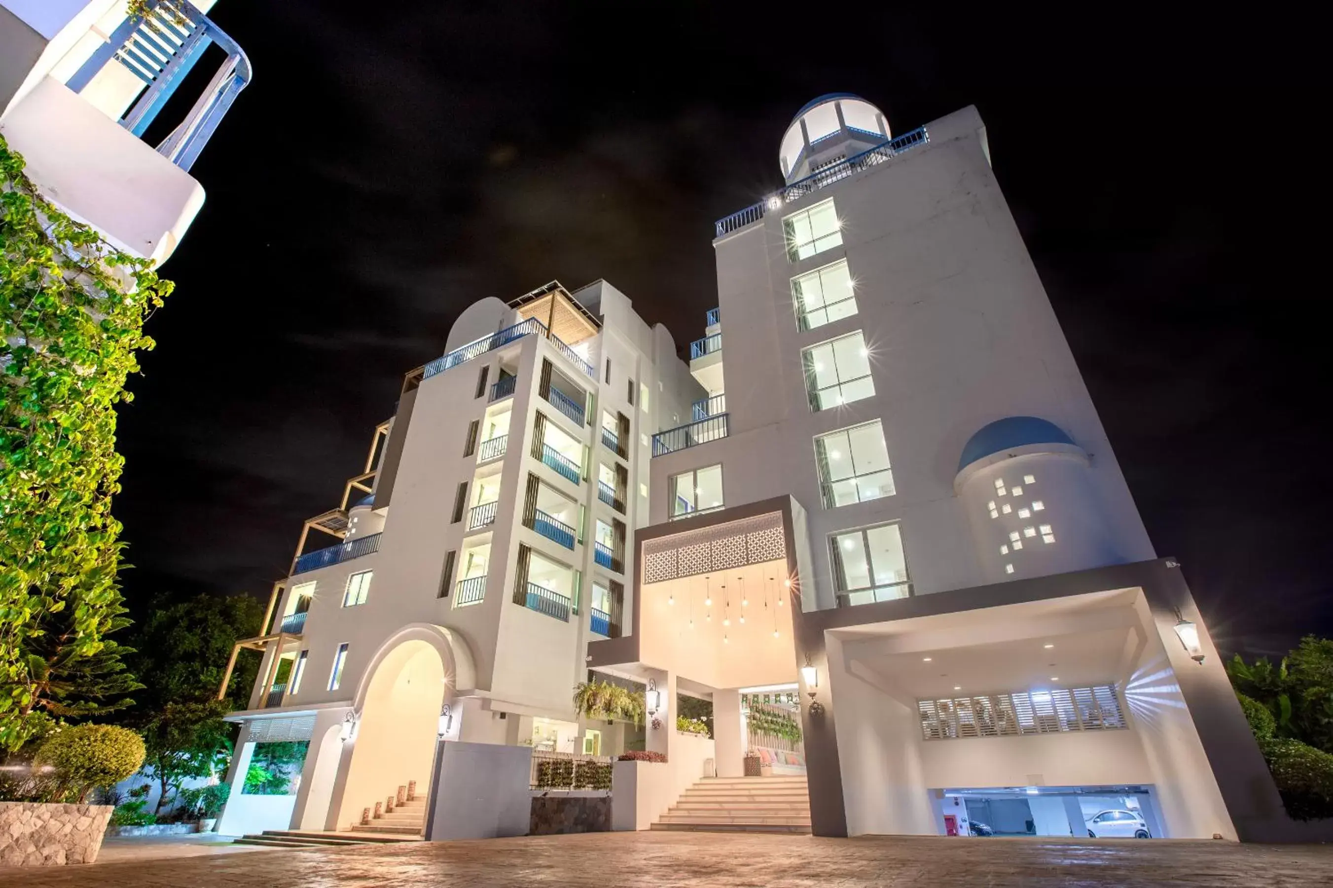 Facade/entrance in Costa Beach Residence & Jacuzzi Facade/entrance in Costa Beach Residence & Jacuzzi