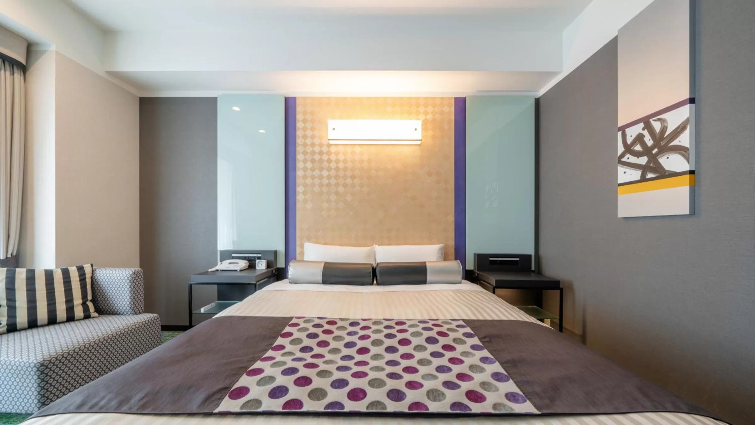 Bed in New Otani Inn Sapporo