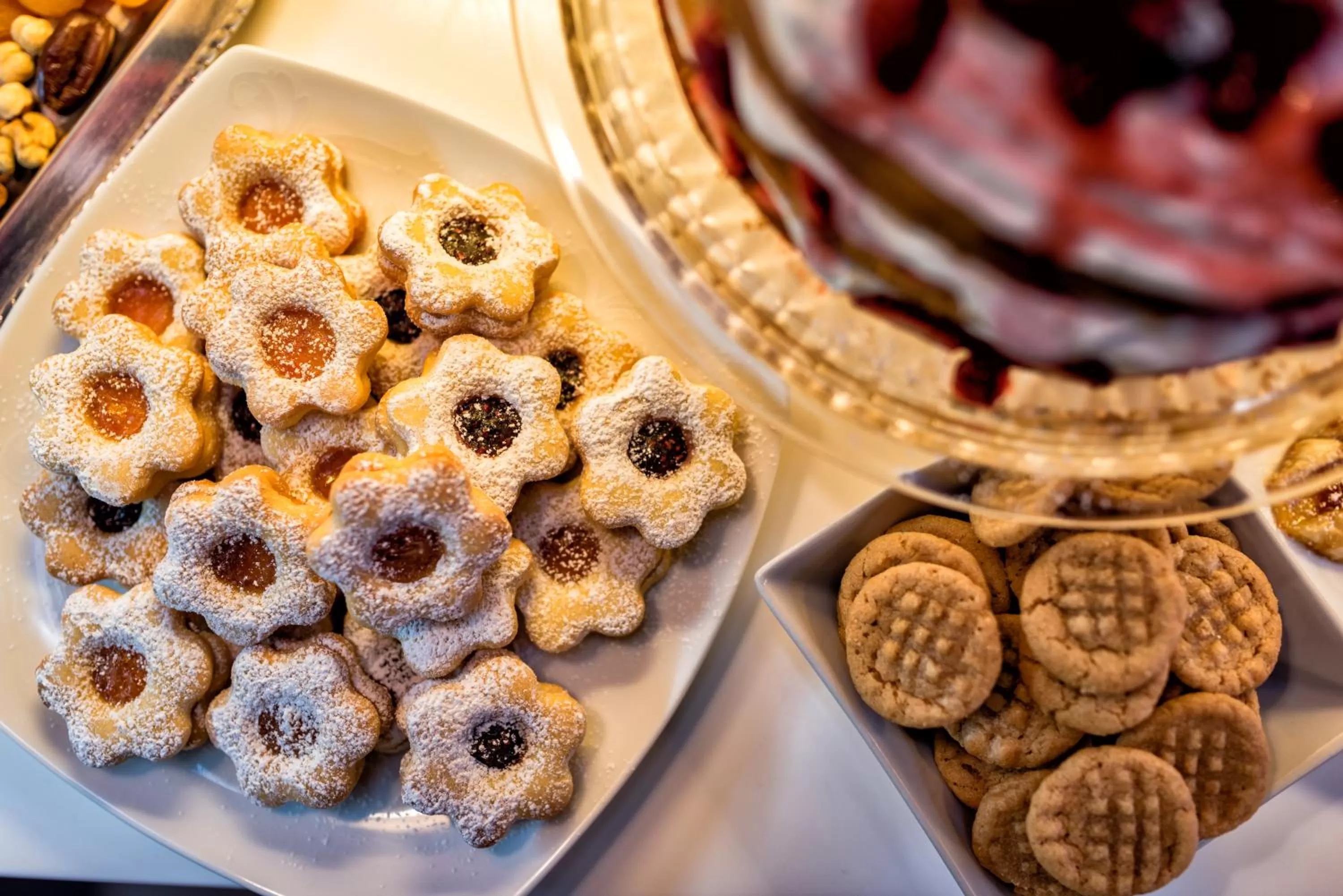 Buffet breakfast in Maison Grecque Hotel Extraordinaire