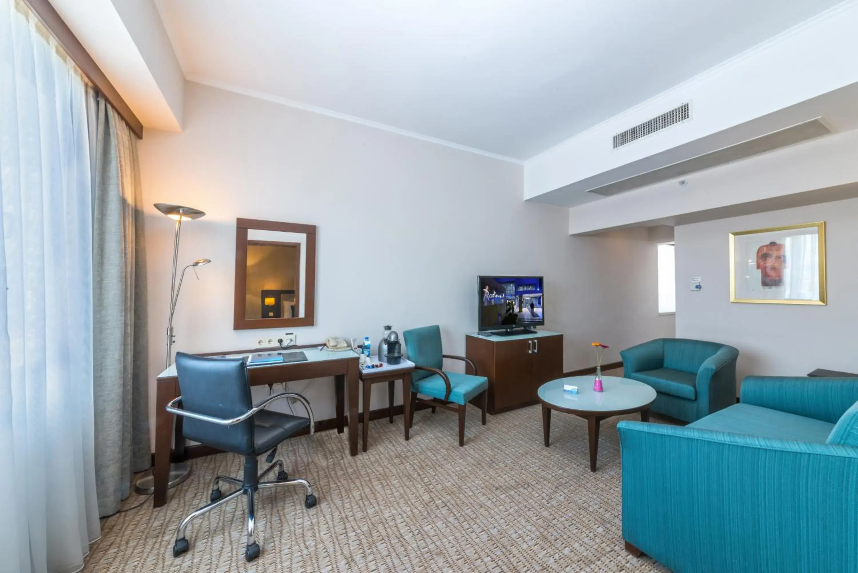 Living room in Radisson Blu Hotel Ankara