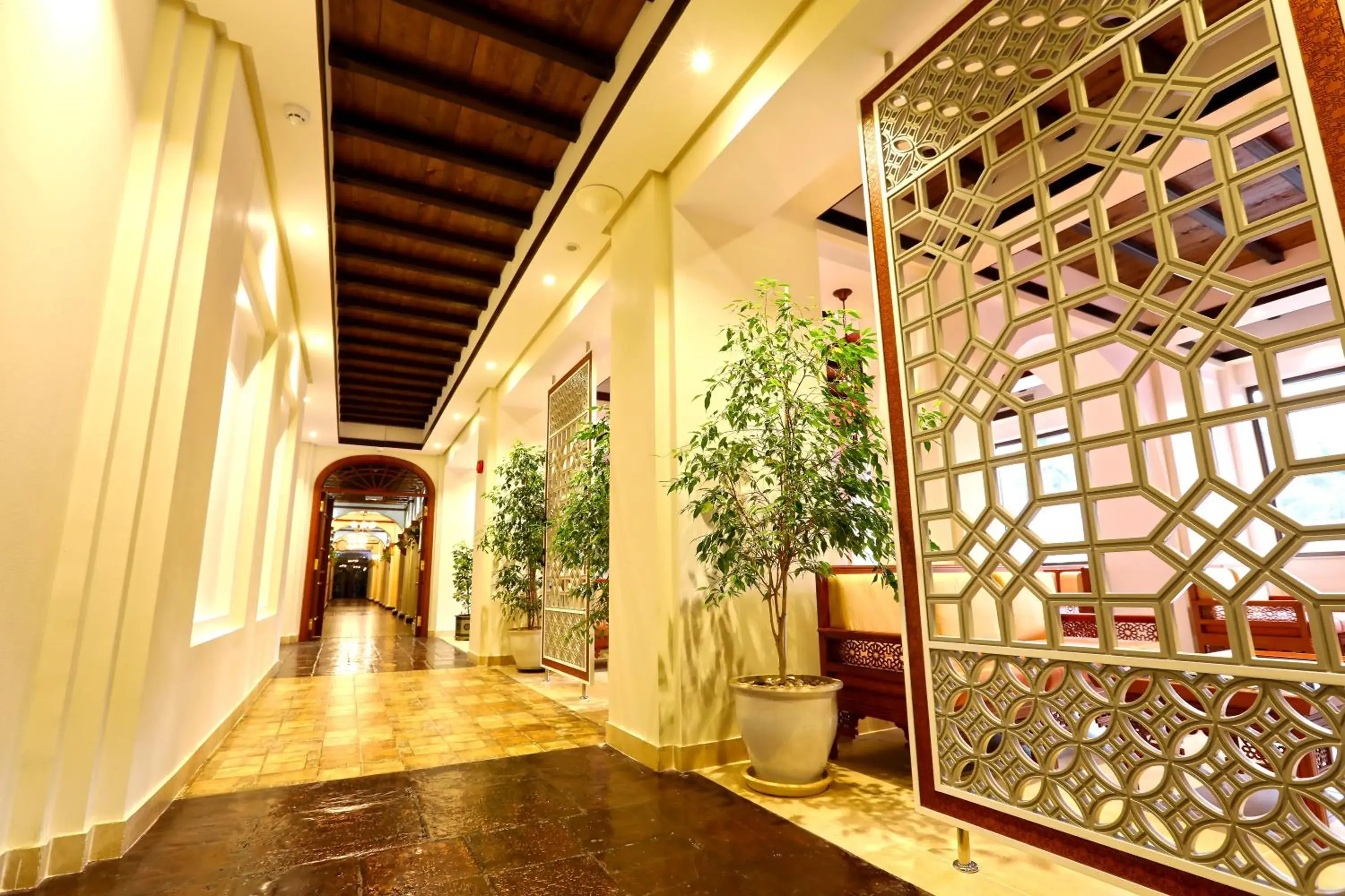 Lobby or reception in Delmon International Hotel