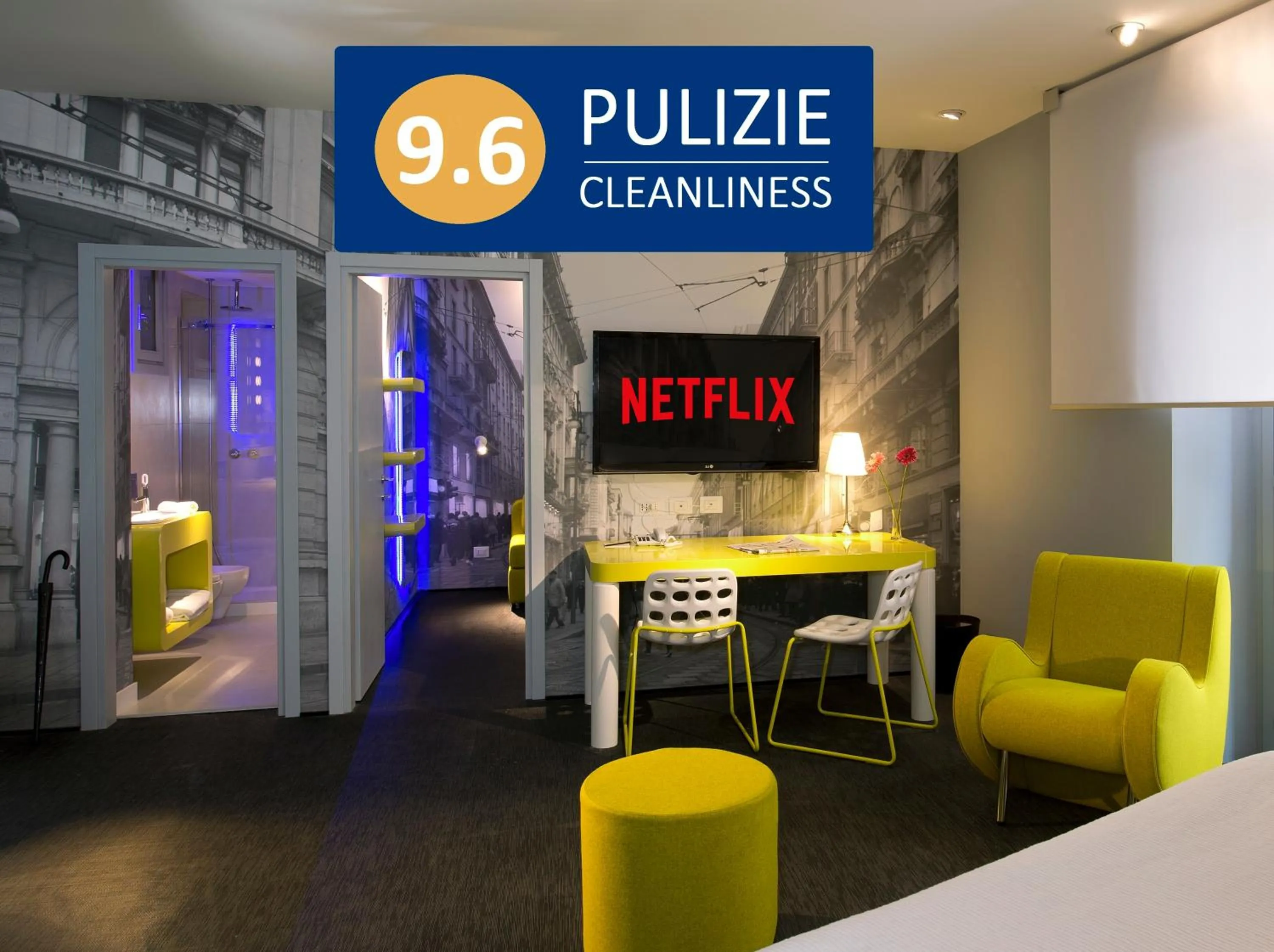 Photo of the whole room in The Street Milano Duomo | a Design Boutique Hotel