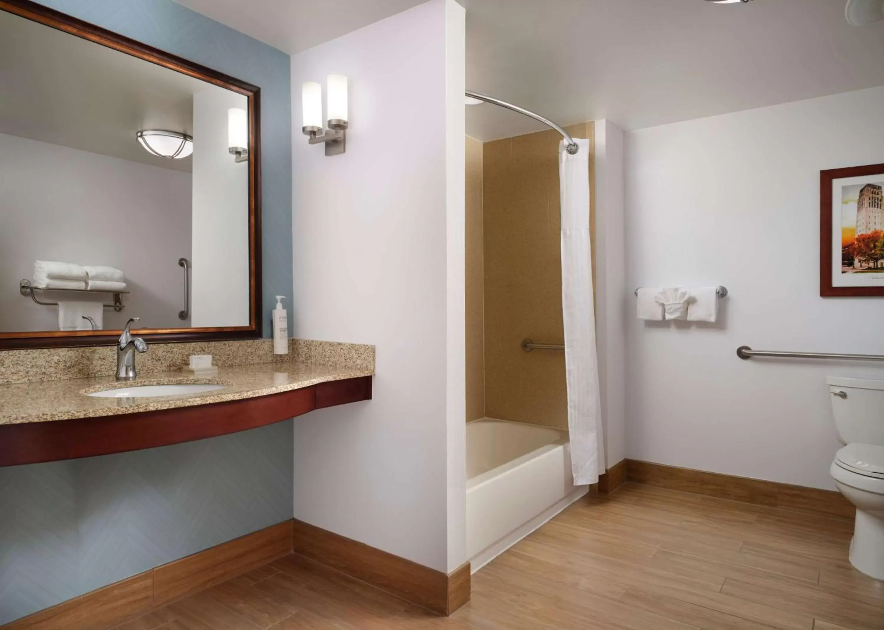 Bathroom in Hilton Garden Inn Ann Arbor Bathroom in Hilton Garden Inn Ann Arbor