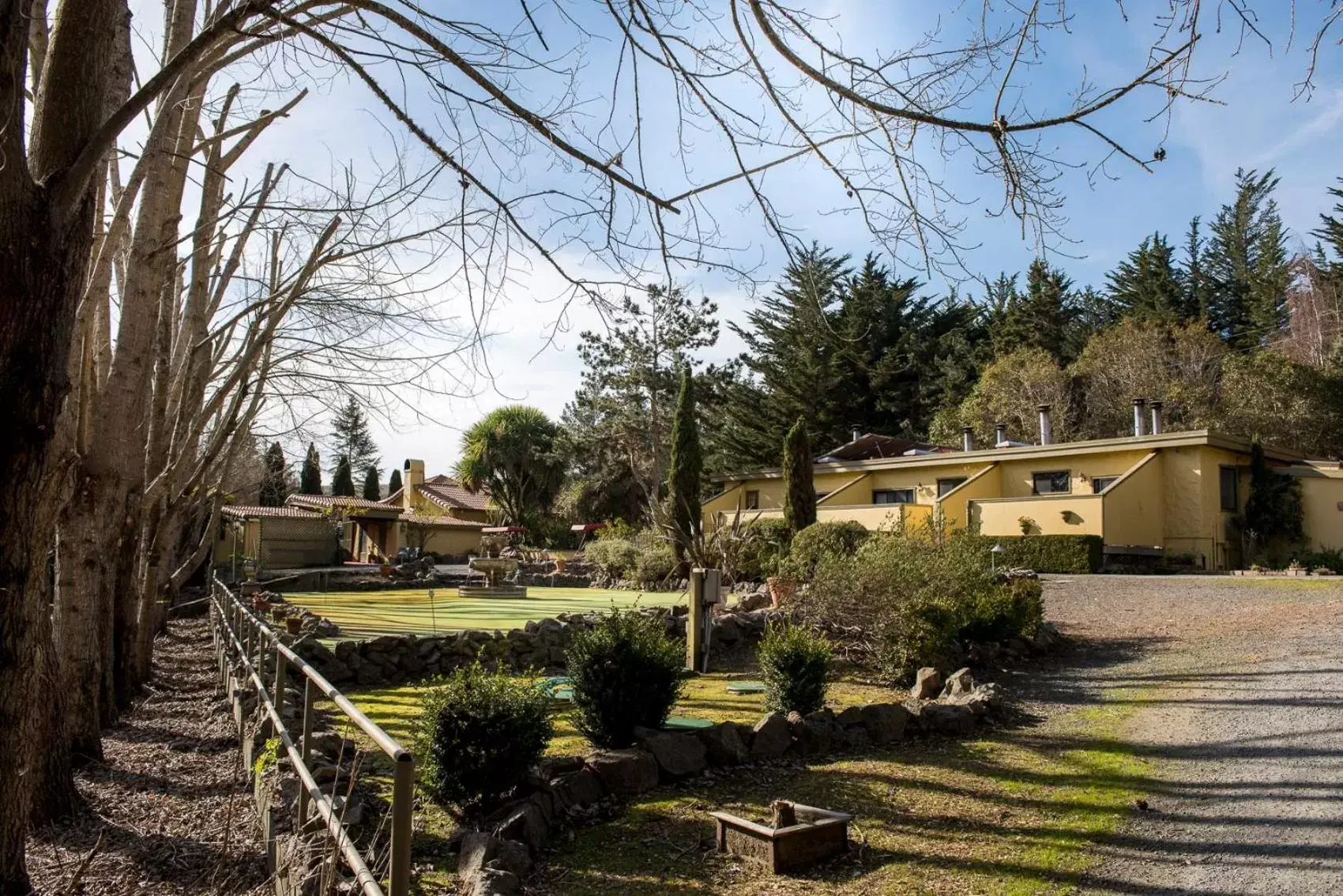 Garden in Sonoma Coast Villa