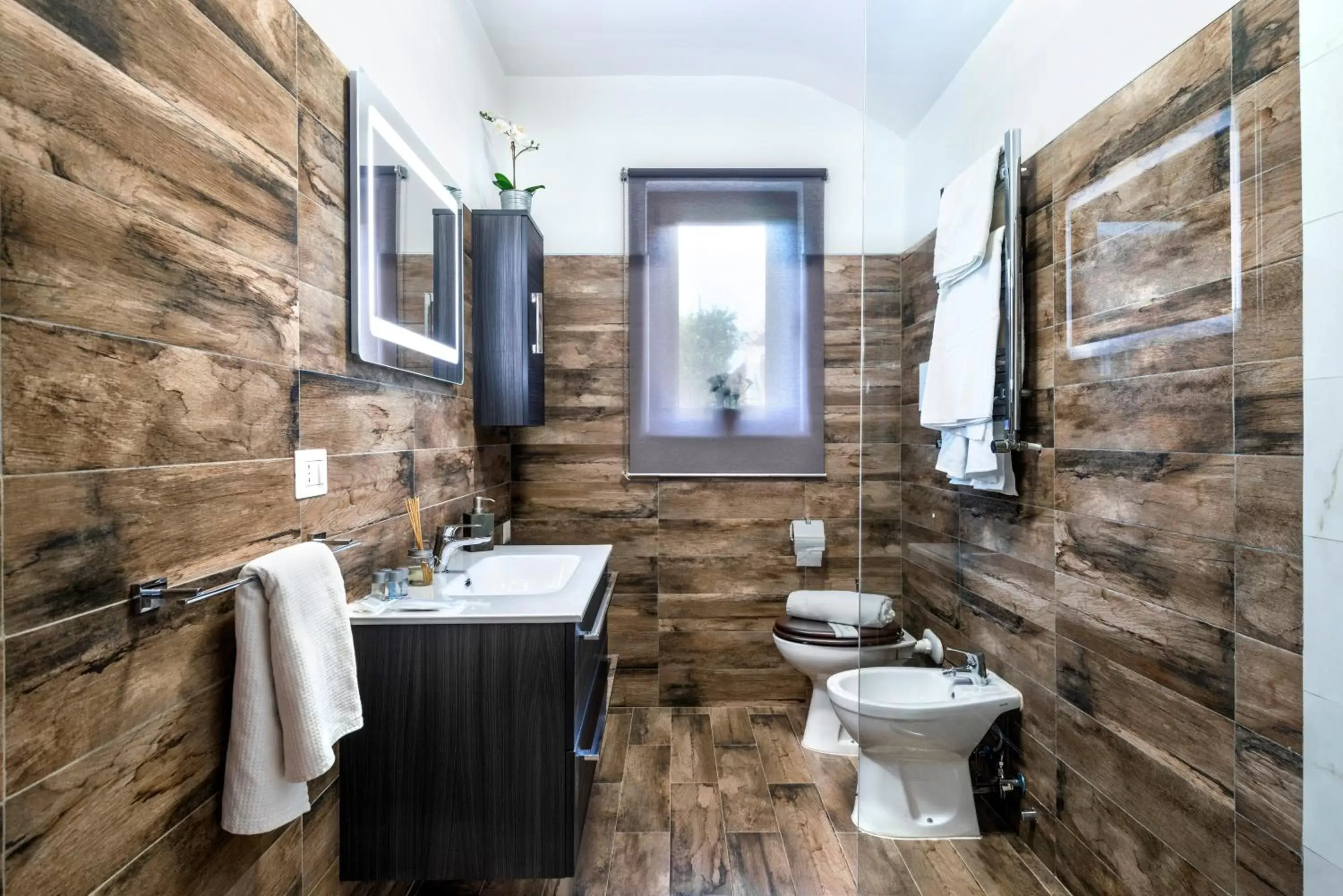 Bathroom in Domus Porto Di Traiano Resort