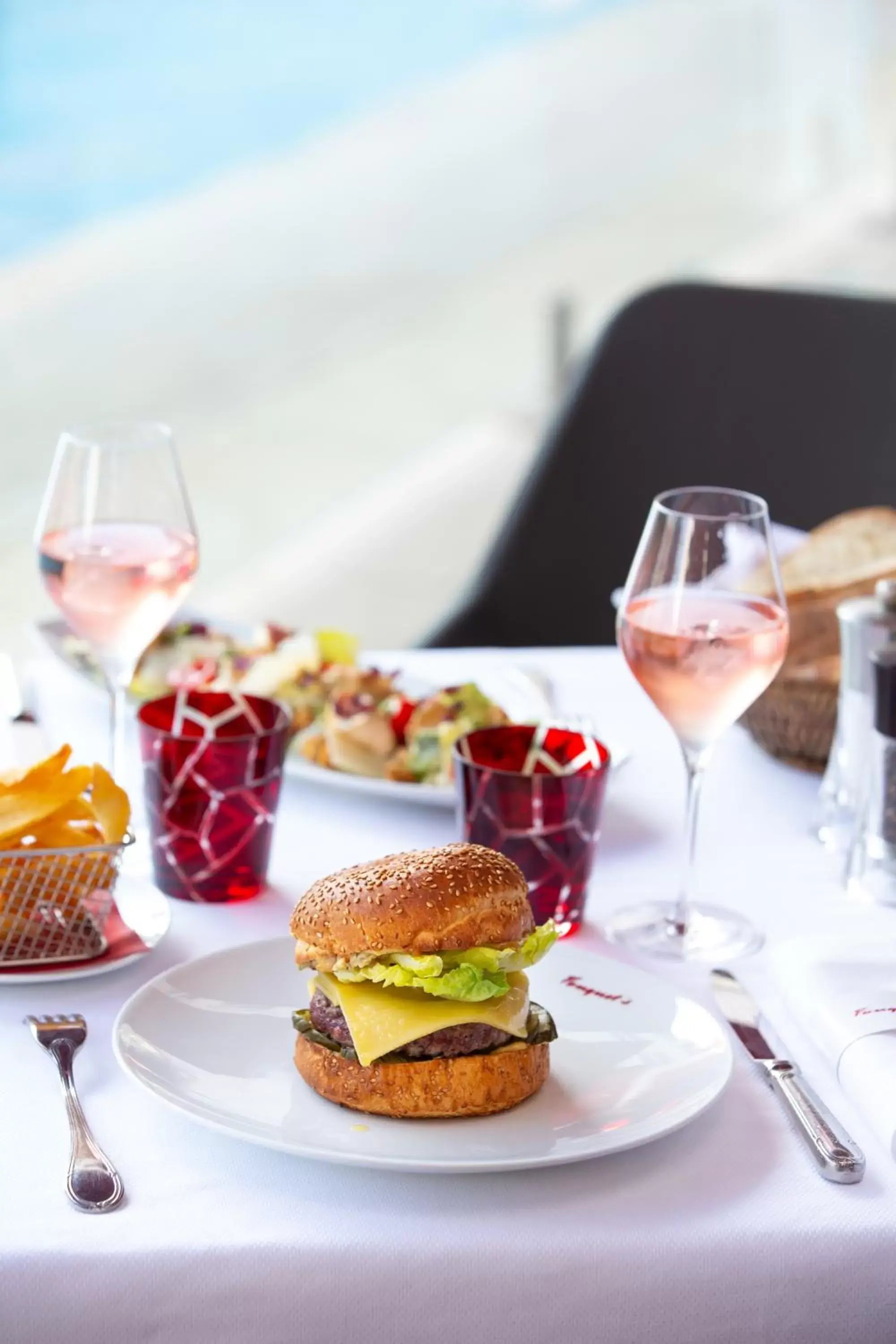 Lunch in Hôtel Barrière Le Majestic Cannes