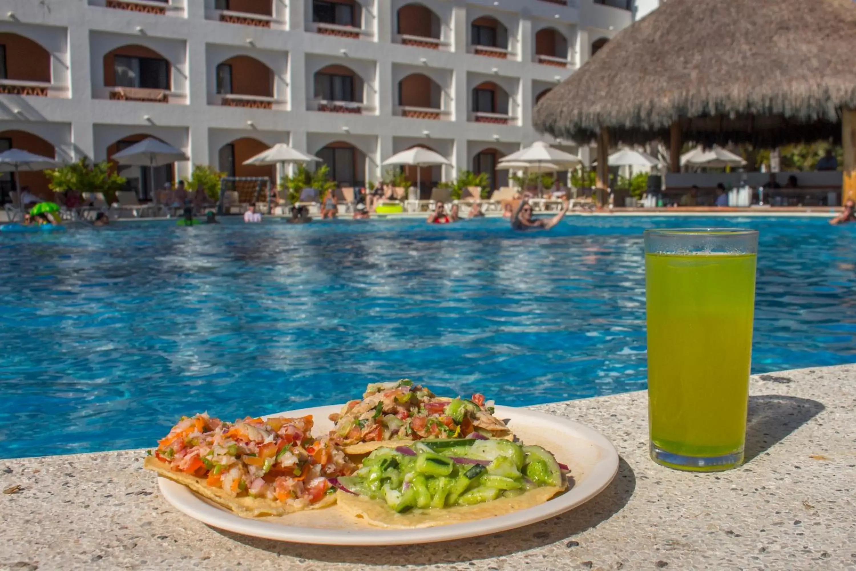 Food, Swimming Pool in Plaza Pelicanos Club Beach Resort All Inclusive