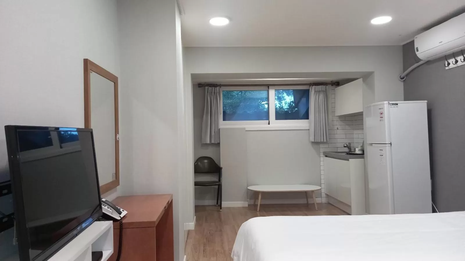 Bed in Hotel Jirisan Haetsal