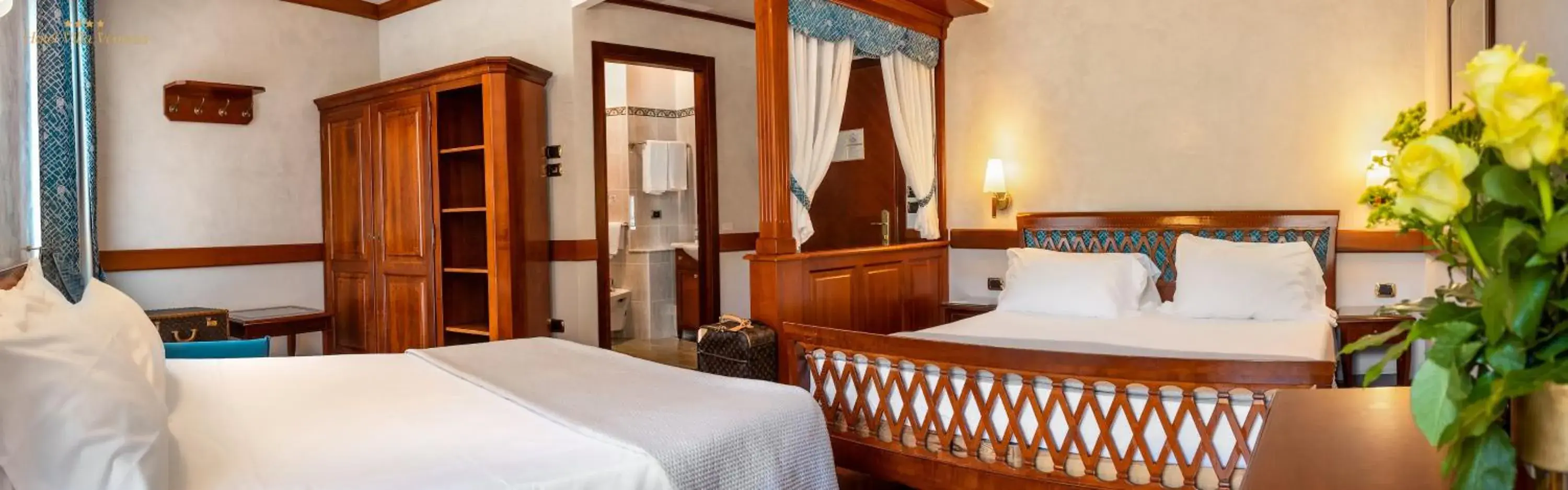 Photo of the whole room, Bed in Hotel Villa Venezia