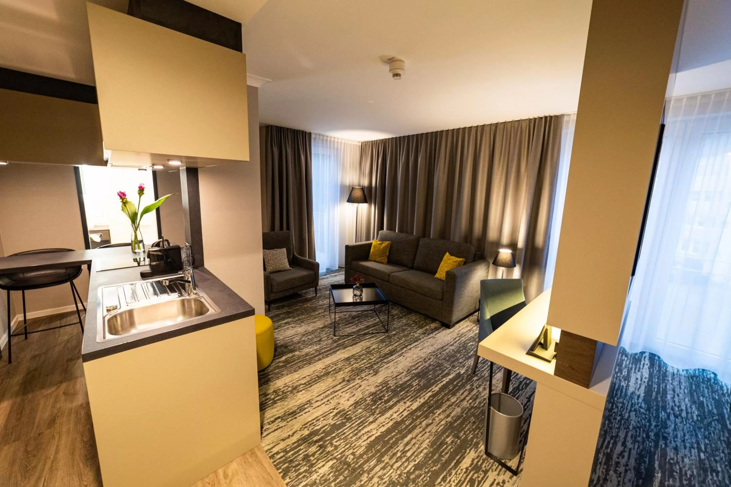 Living room in Kranz Parkhotel