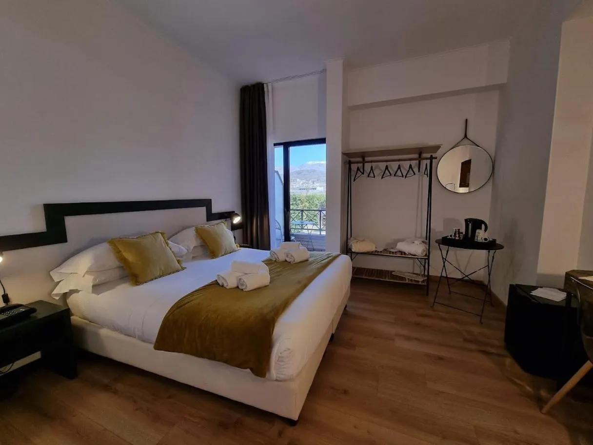 Bed in Hotel Olimpia