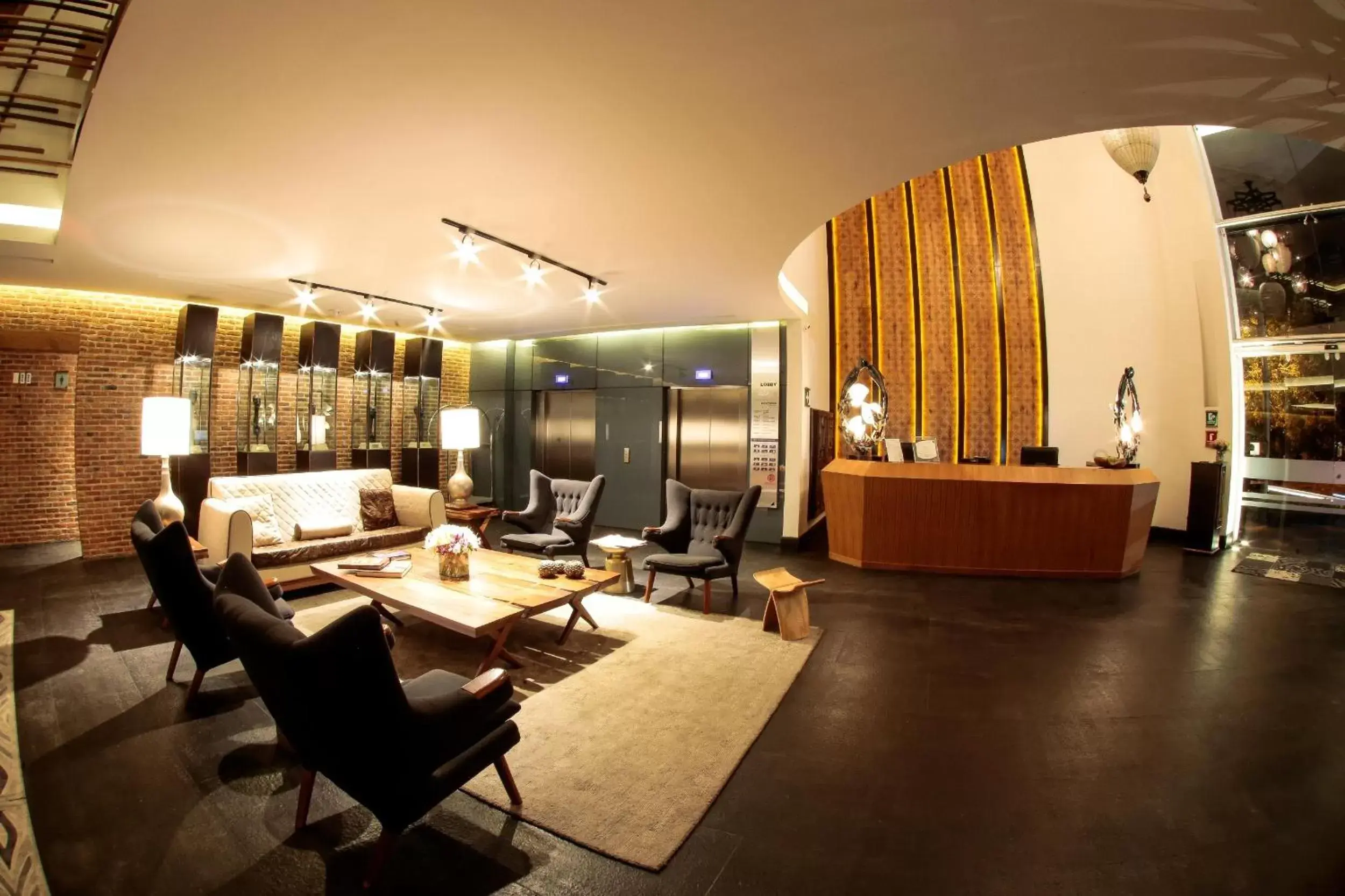 Lobby or reception, Restaurant/Places to Eat in Square Small Luxury Hotel - Providencia