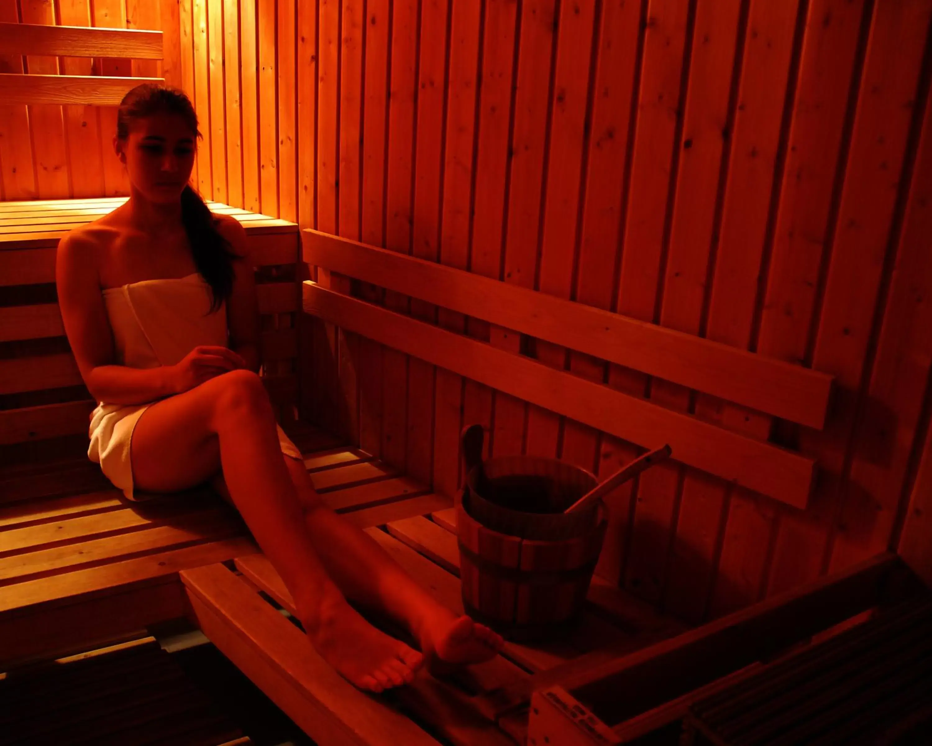 Sauna in Hotel Orion Várkert