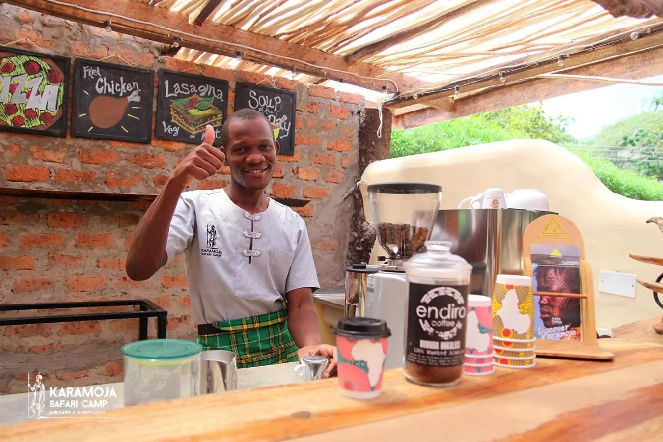 Staff in Kara-Tunga Safari Camp