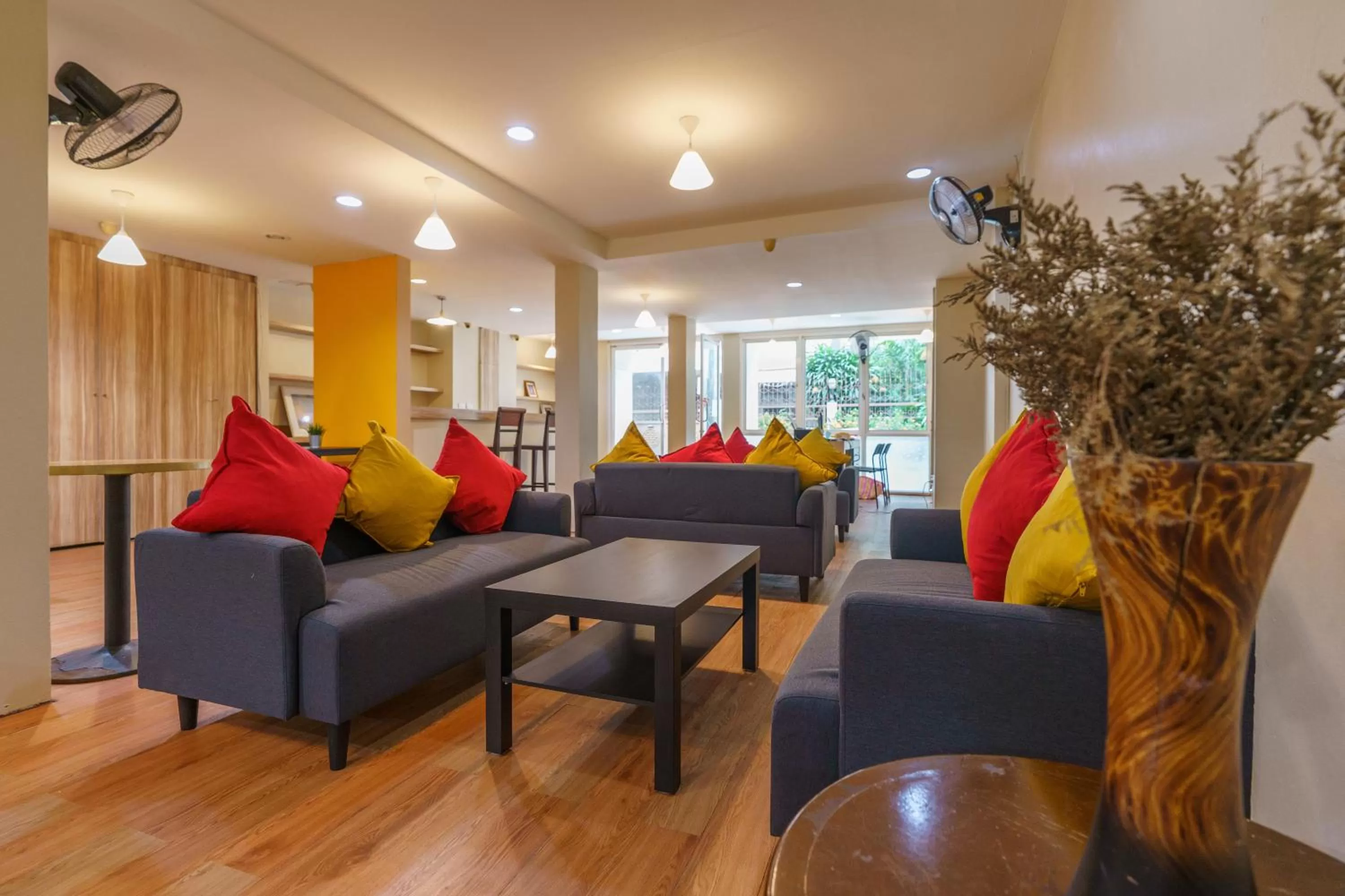 Seating Area in CheQinn Bed Sukhumvit 4 Nana Plaza