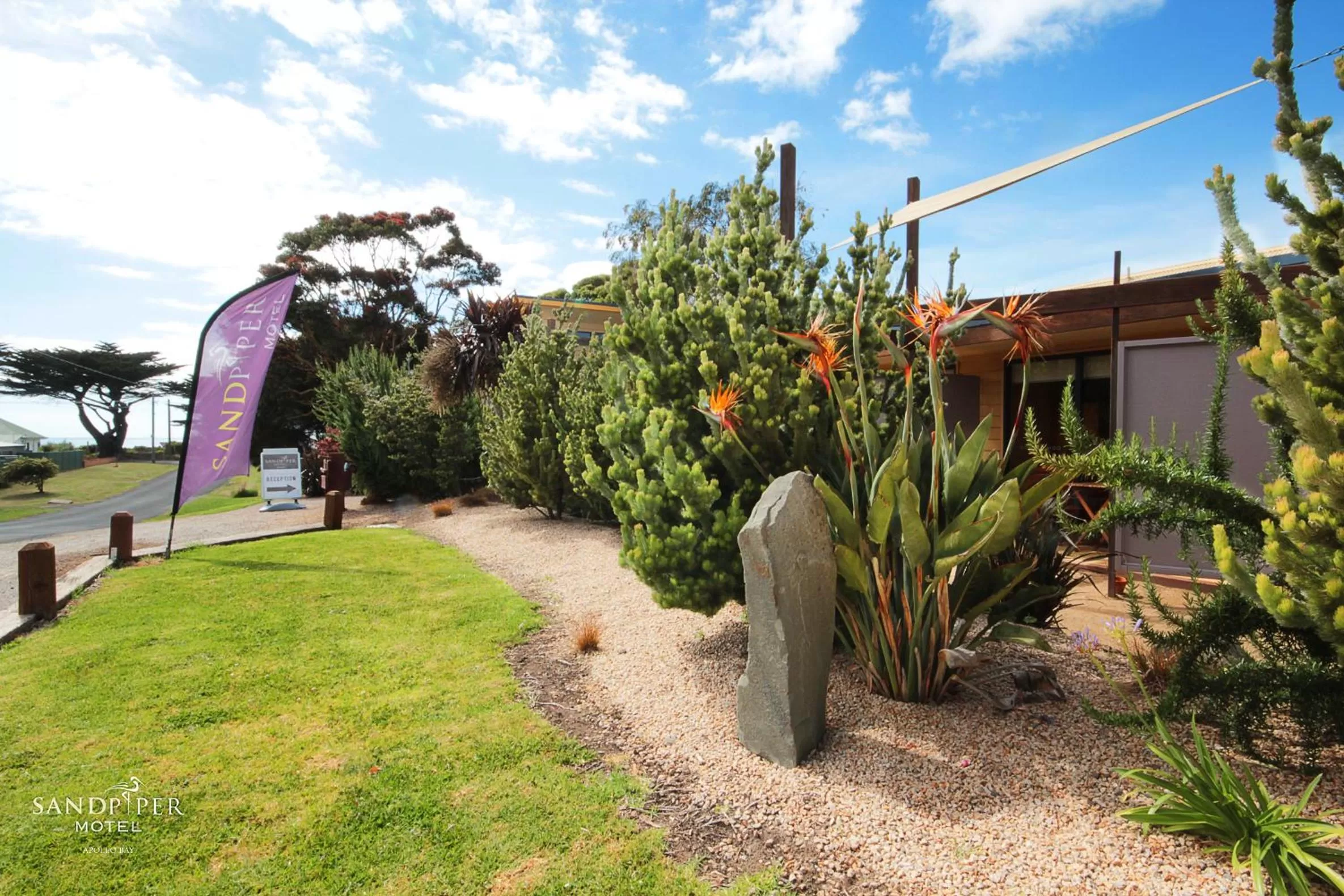 Facade/entrance in Sandpiper Motel Apollo Bay