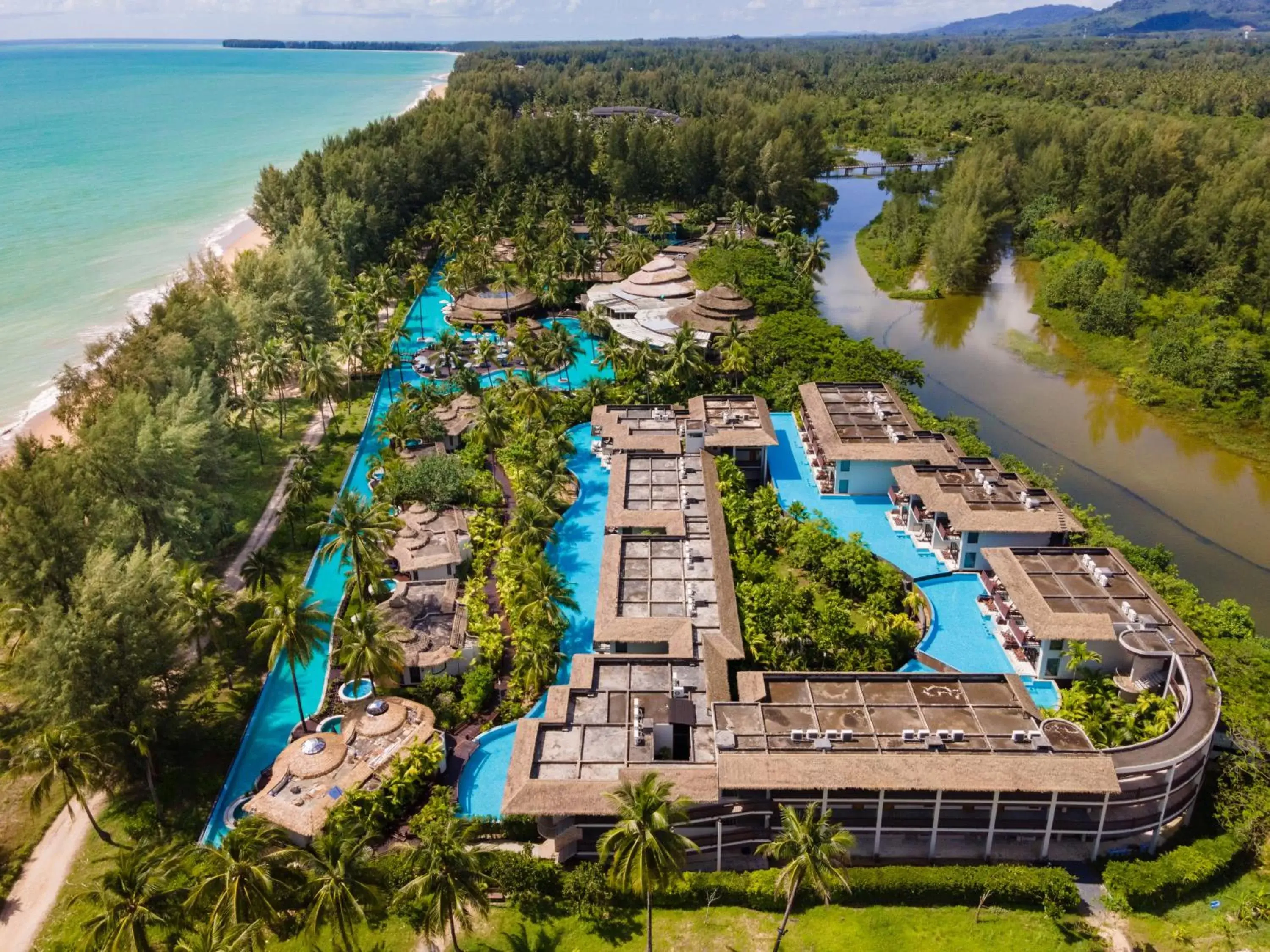 Bird's eye view in The Haven Khao Lak Bird's eye view in The Haven Khao Lak