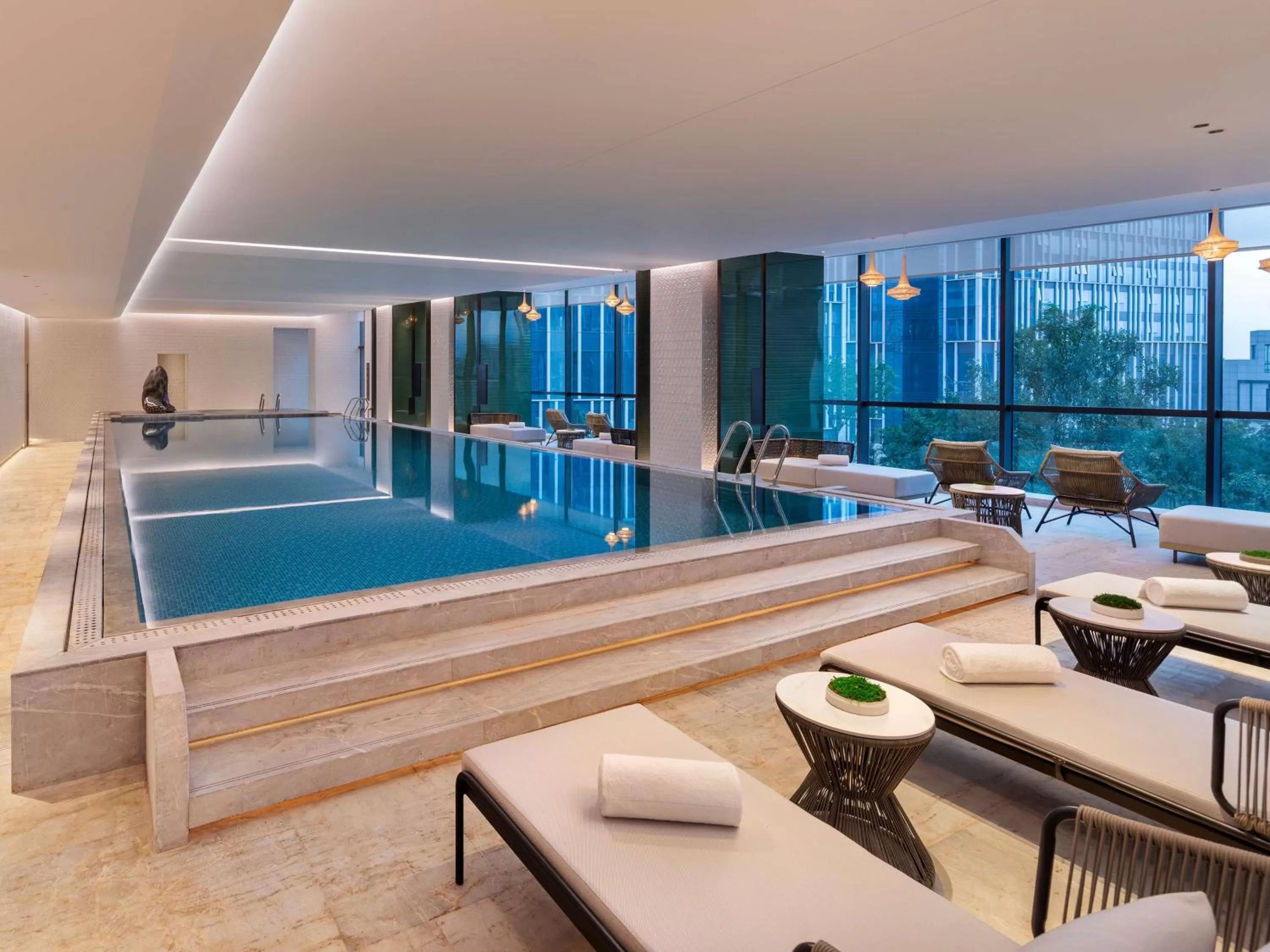 Pool view in Doubletree By Hilton Kunming Airport