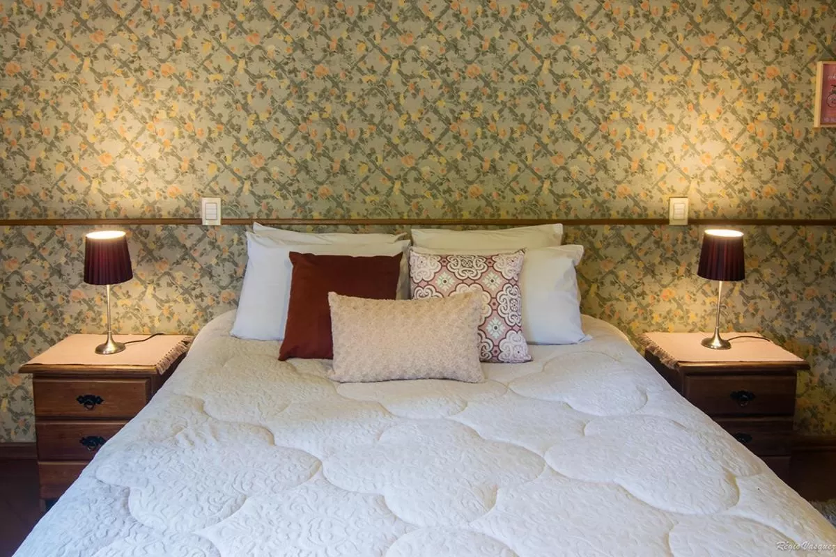 Bed in Pousada Ricanto Amore Mio