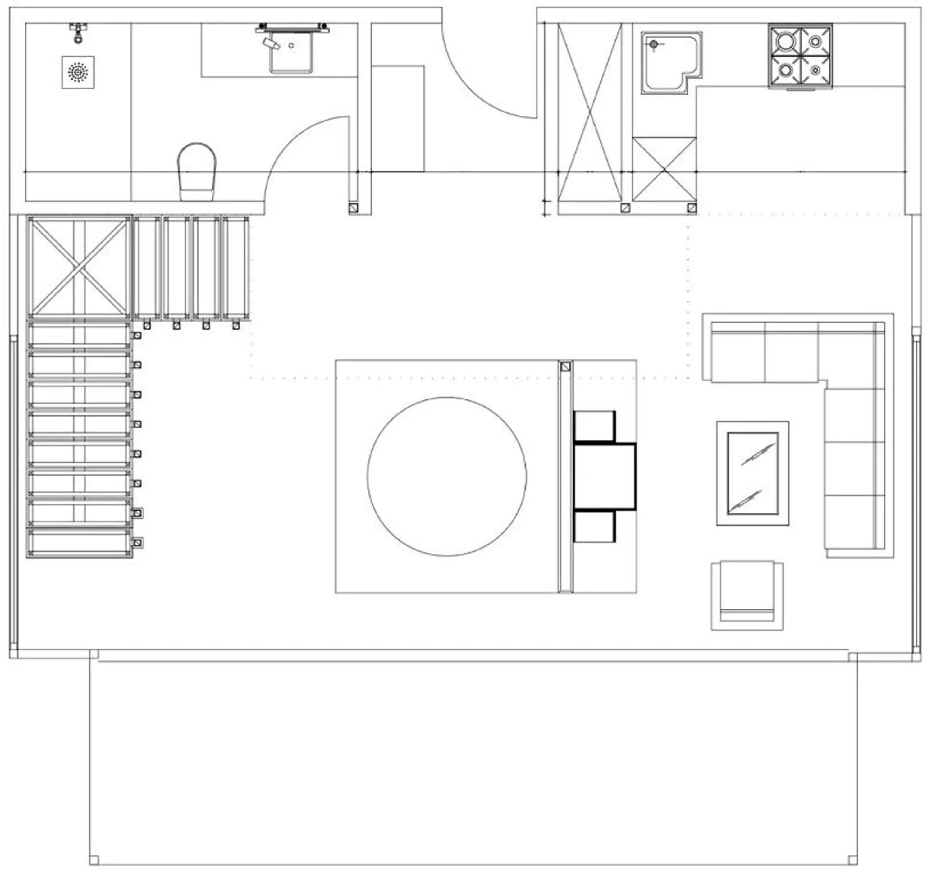 Photo of the whole room, Floor Plan in Xperia Saray Beach Hotel