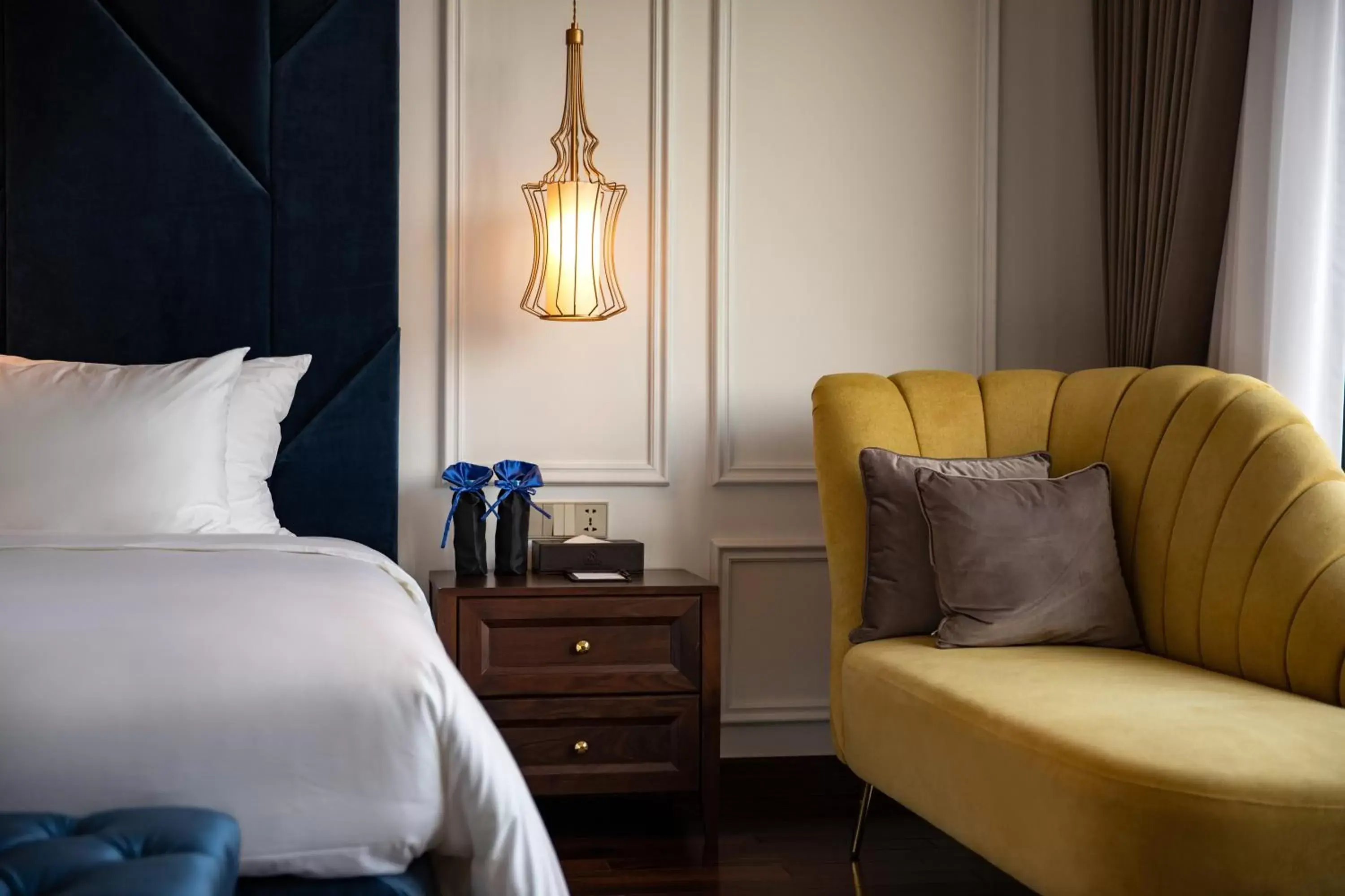 Bed in Soleil Boutique Hotel Hanoi Bed in Soleil Boutique Hotel Hanoi