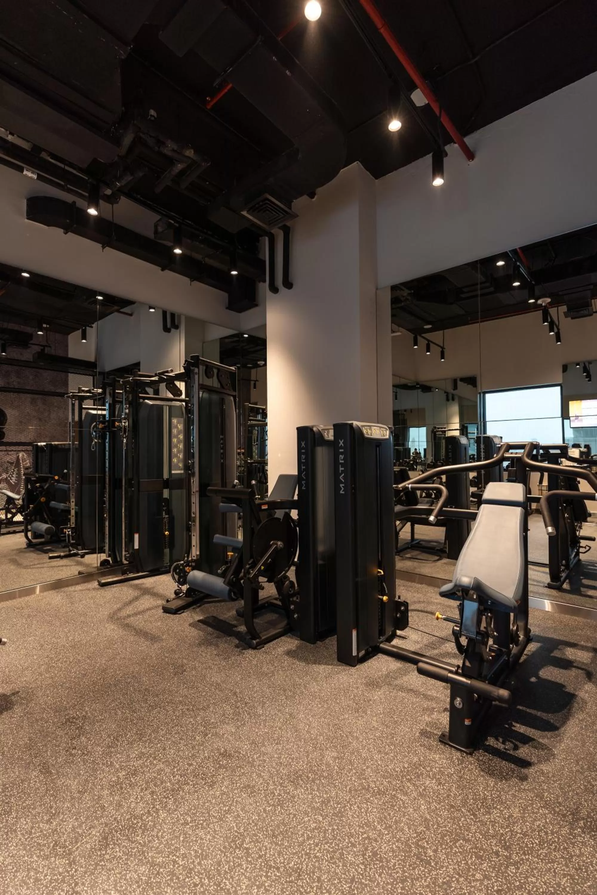 Fitness centre/facilities in Studio One Hotel