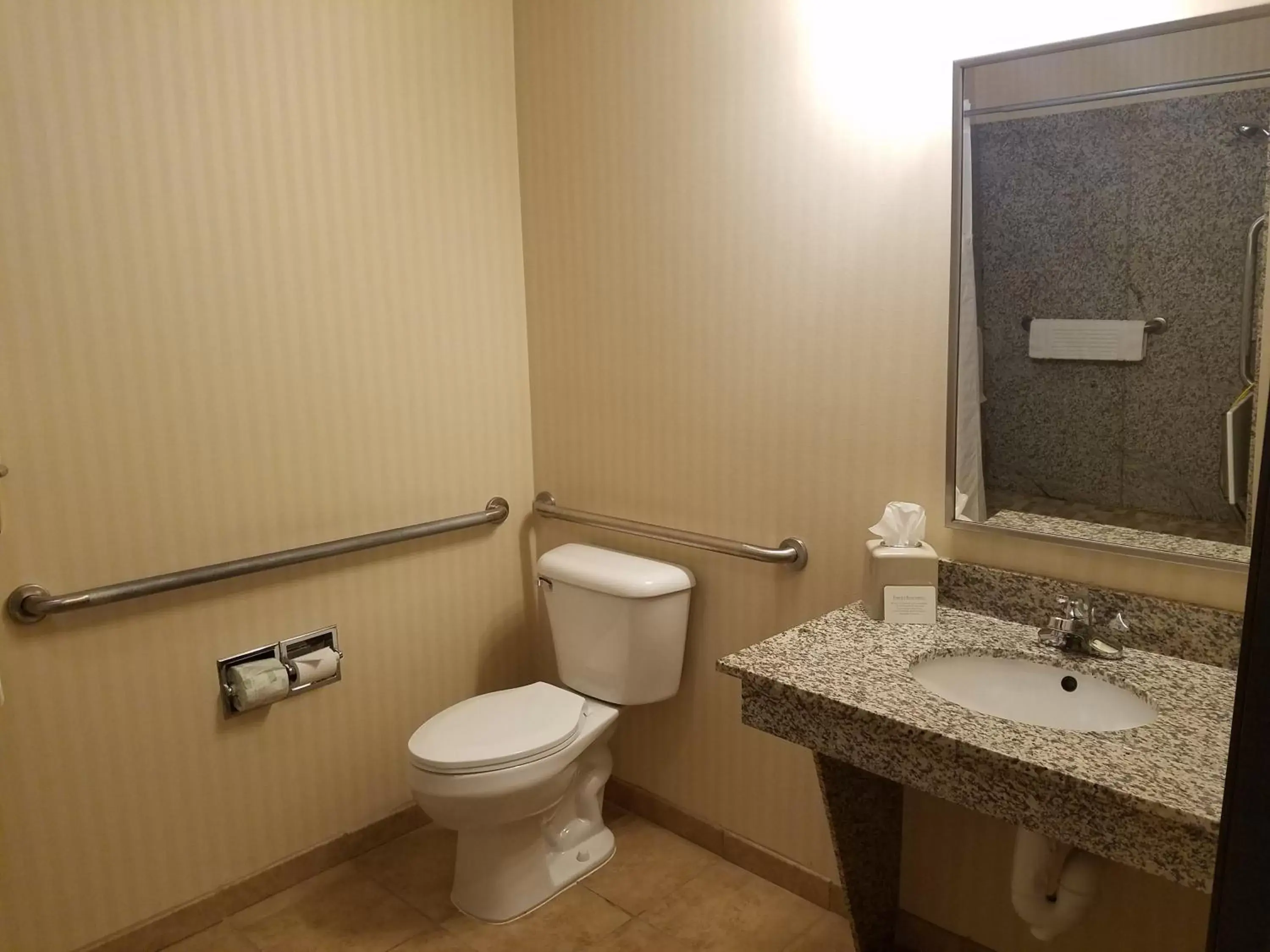 Bathroom in SureStay Plus Hotel by Best Western Buffalo