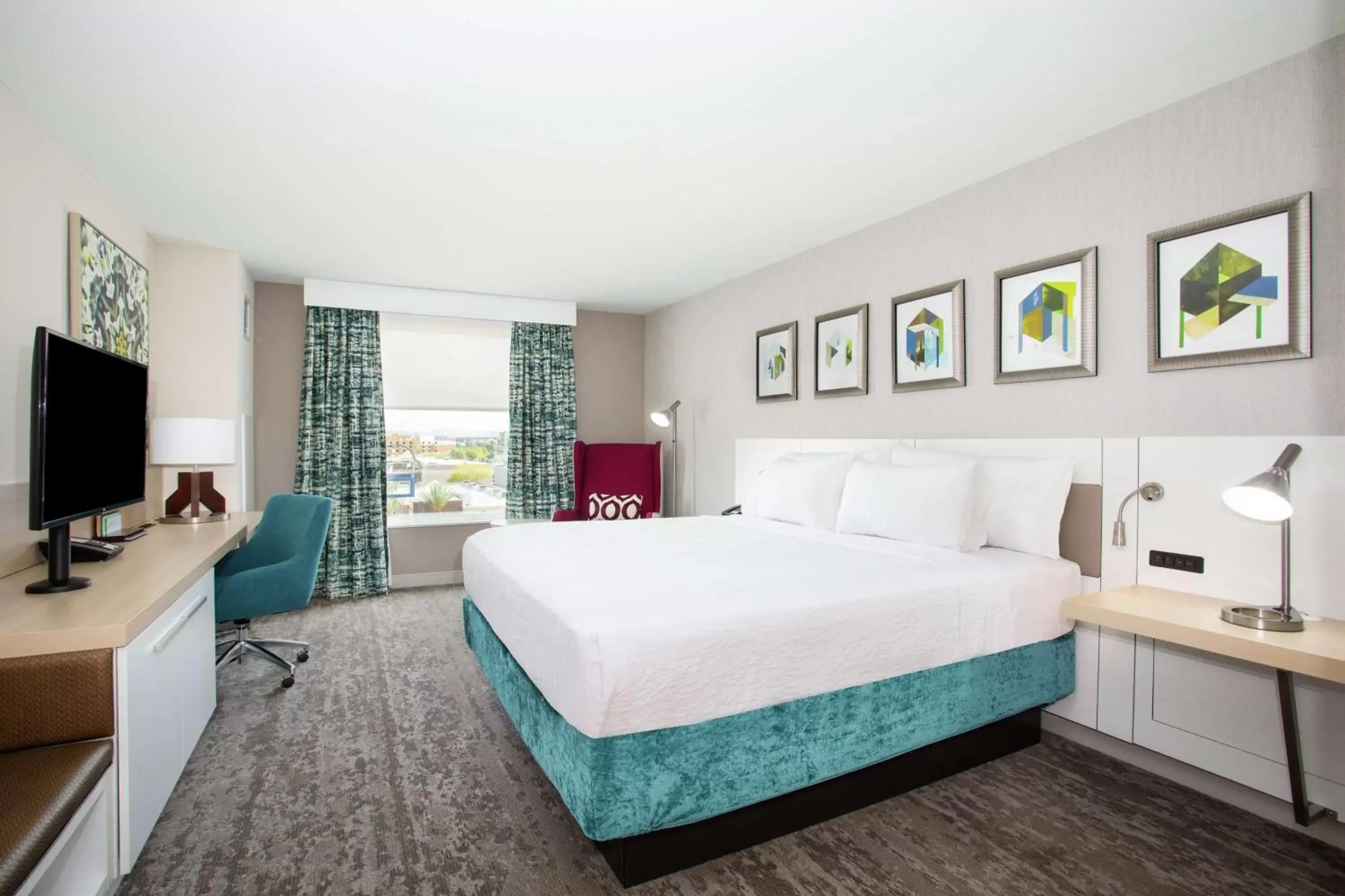 Bed in Hilton Garden Inn Las Vegas City Center