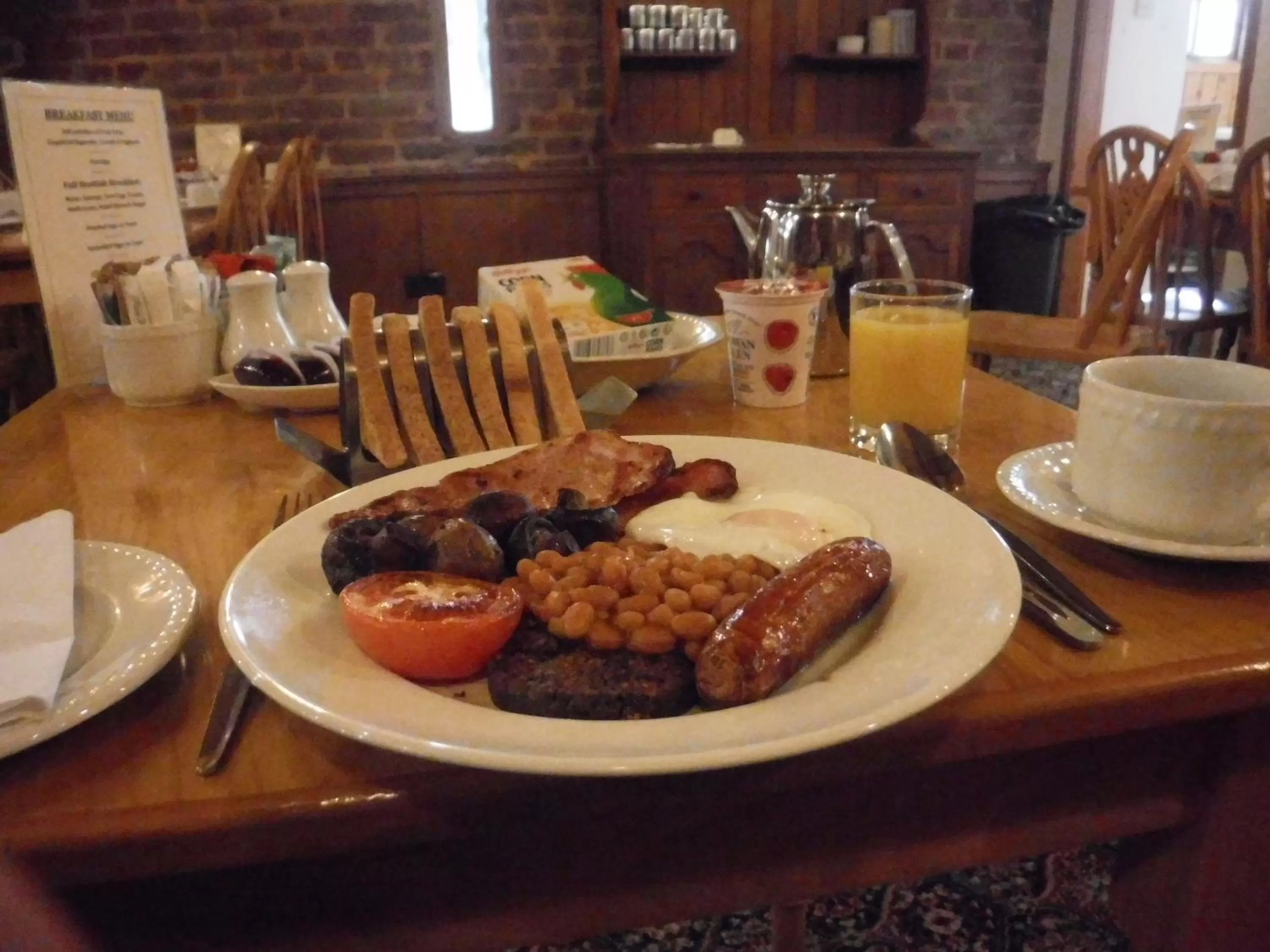 Breakfast in The Mill Forge Hotel