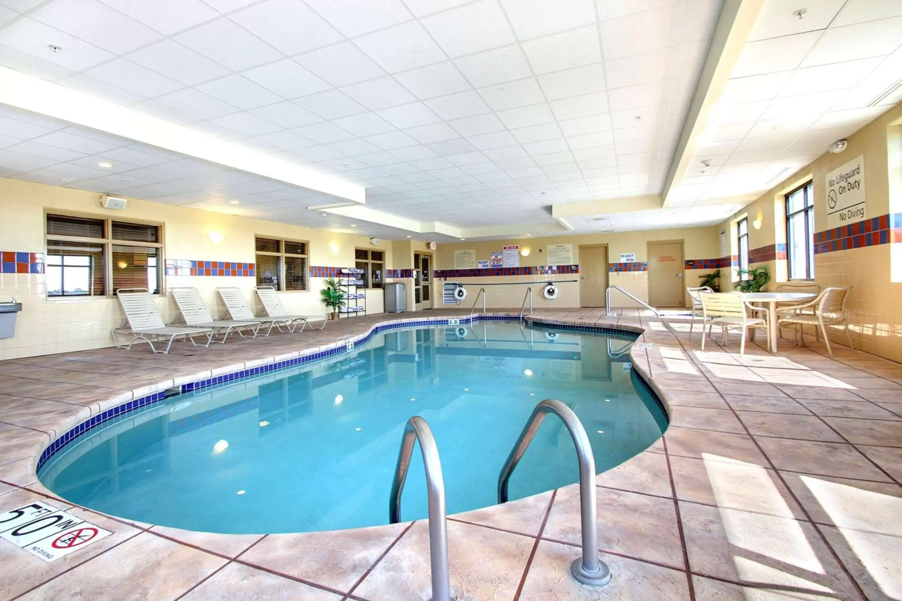 Pool view, Swimming Pool in Hampton Inn & Suites West Bend