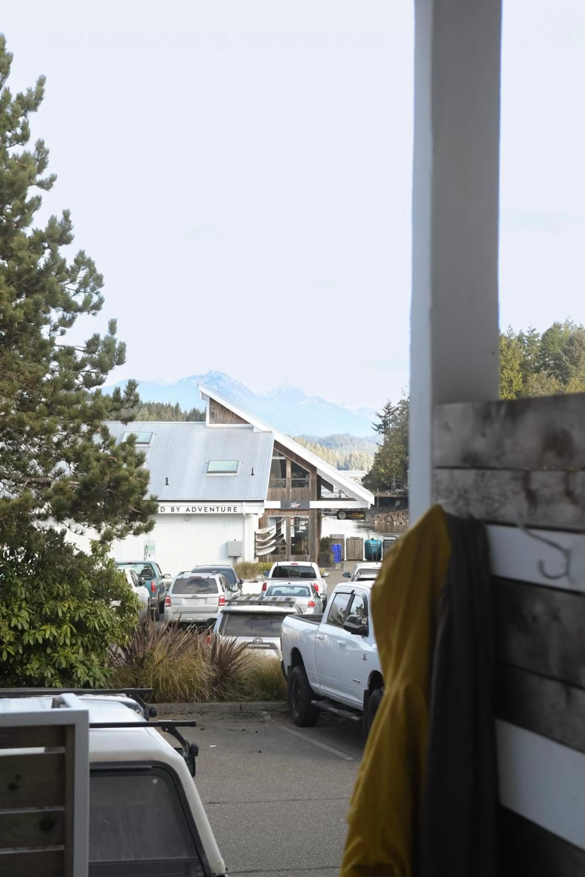 Parking in Tofino Resort + Marina