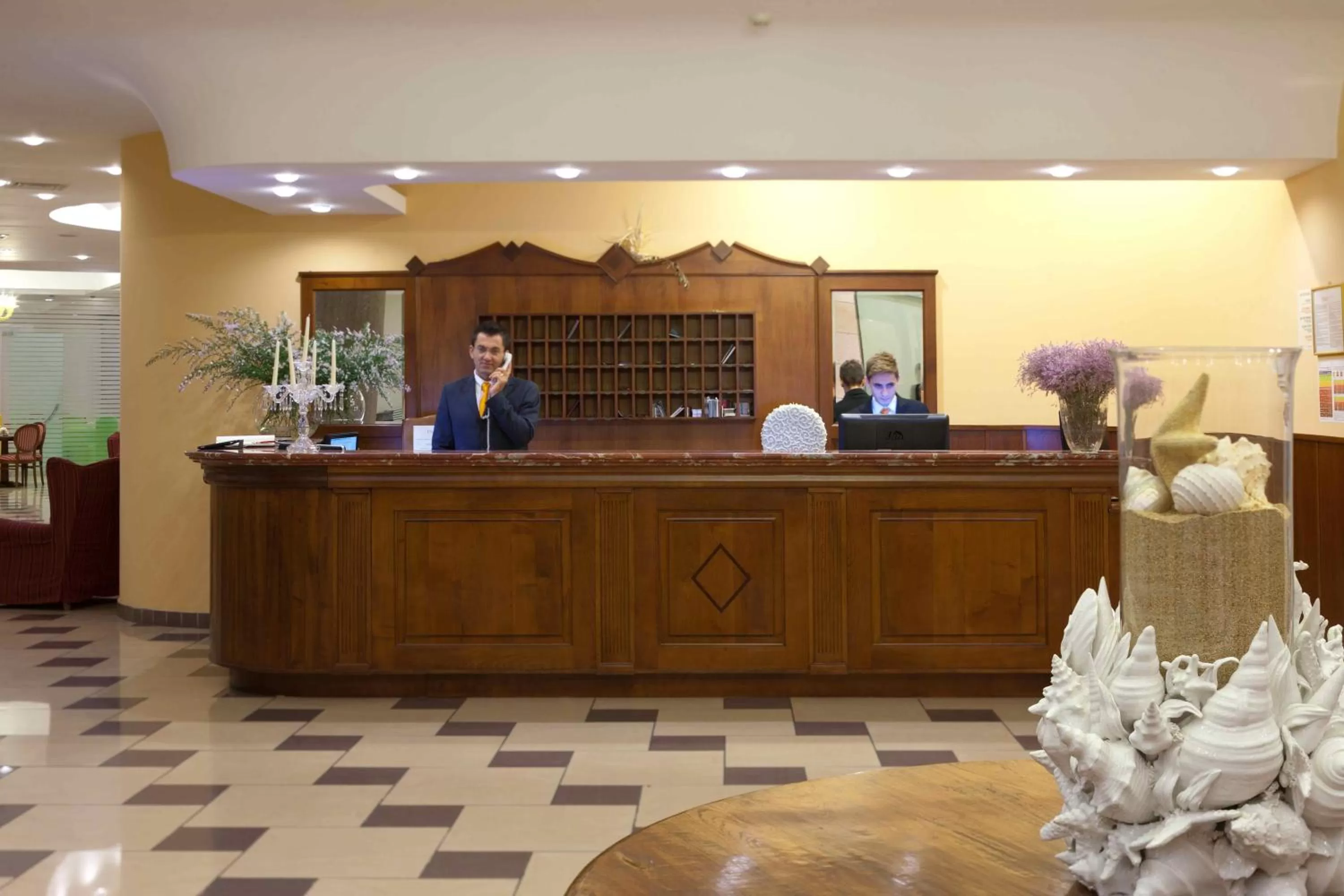 Lobby or reception in Ulisse Deluxe Hostel