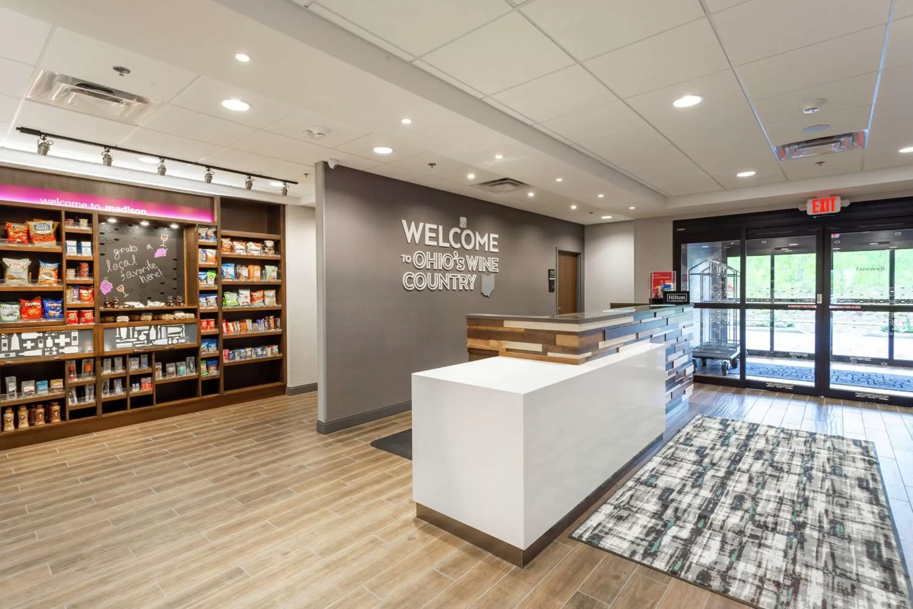 Lobby or reception, Lobby/Reception in Hampton Inn Madison, OH