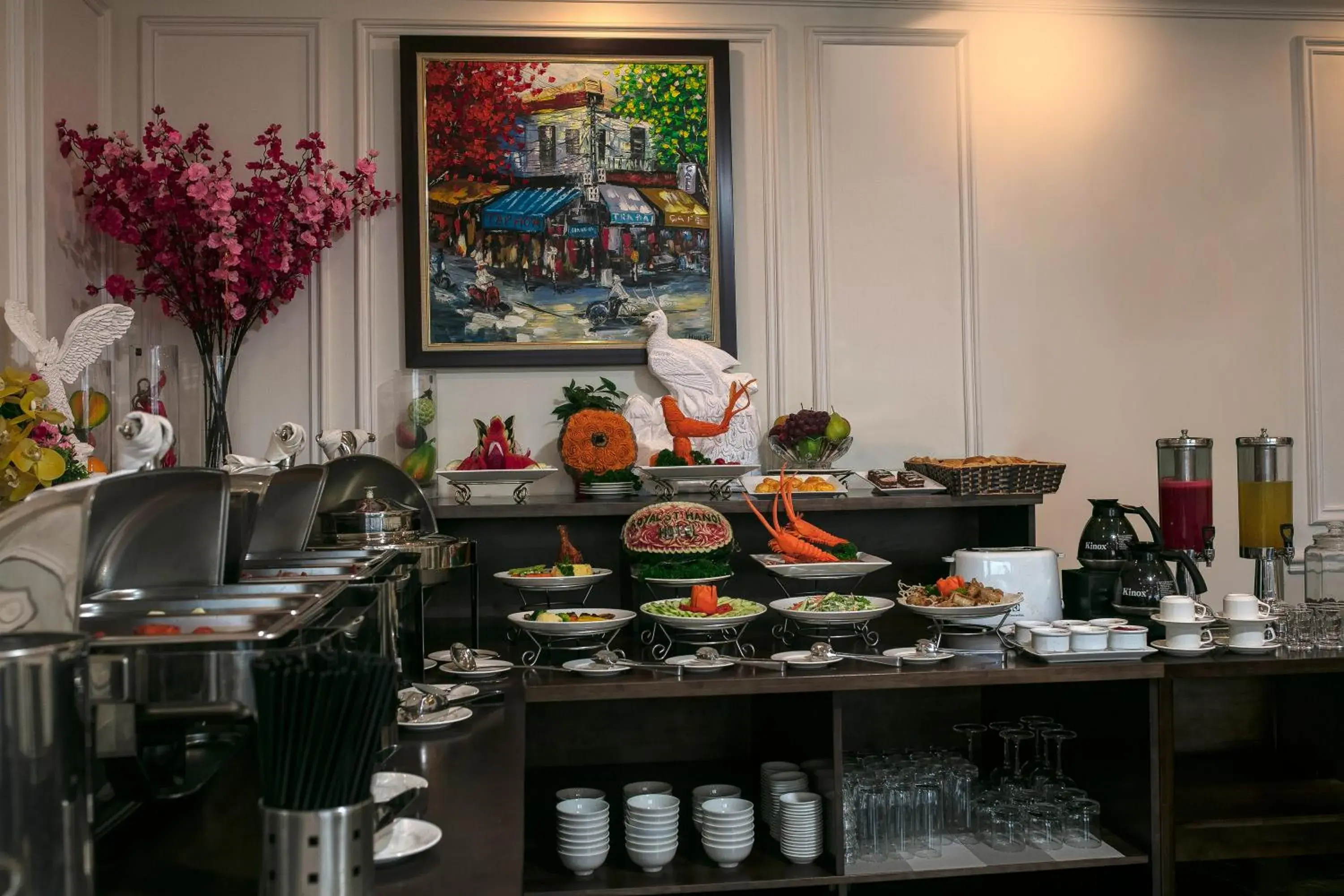Buffet breakfast in Royal St Hanoi Hotel Buffet breakfast in Royal St Hanoi Hotel