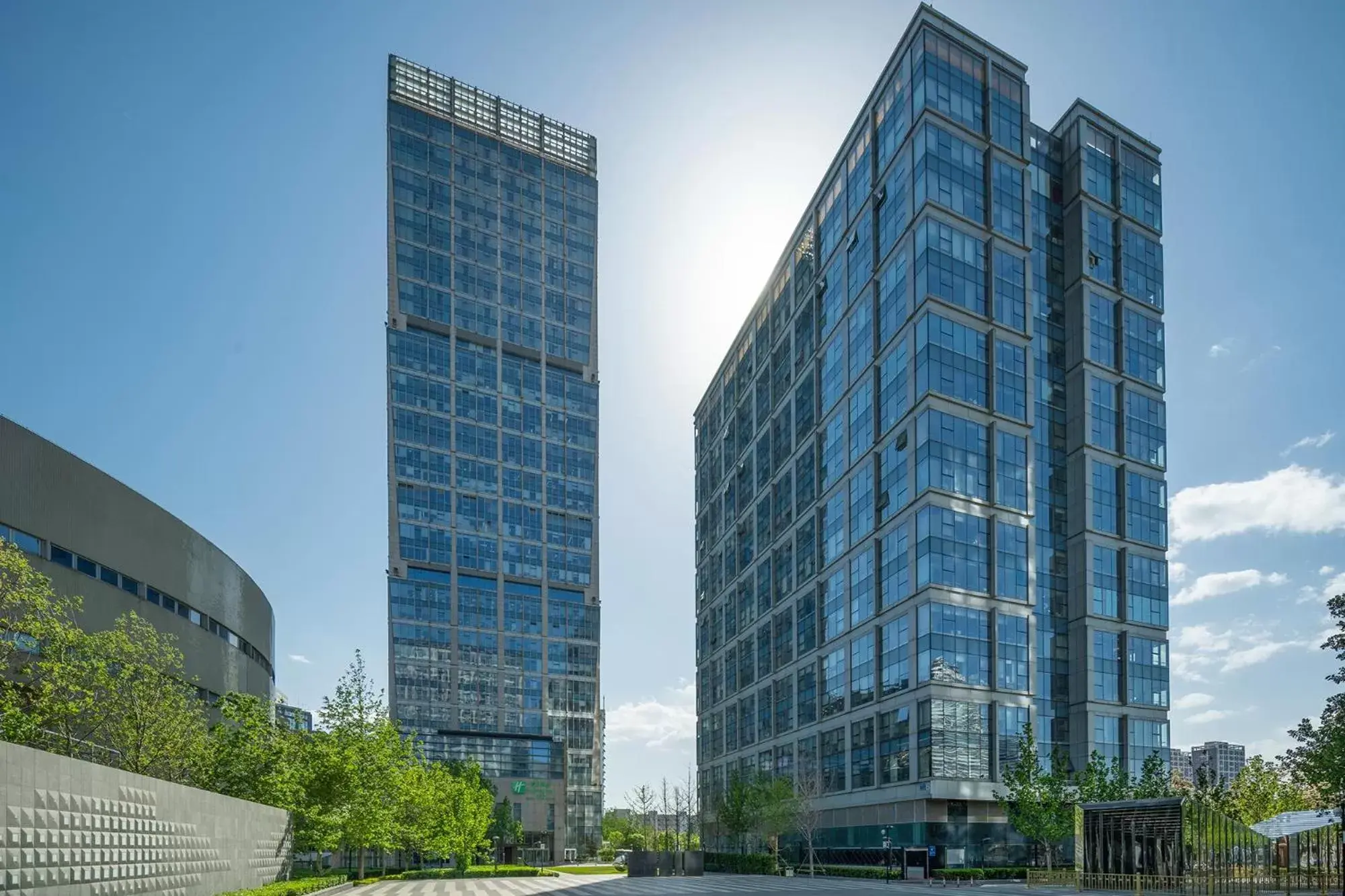 Property Building in Holiday Inn Beijing Focus Square, an IHG Hotel