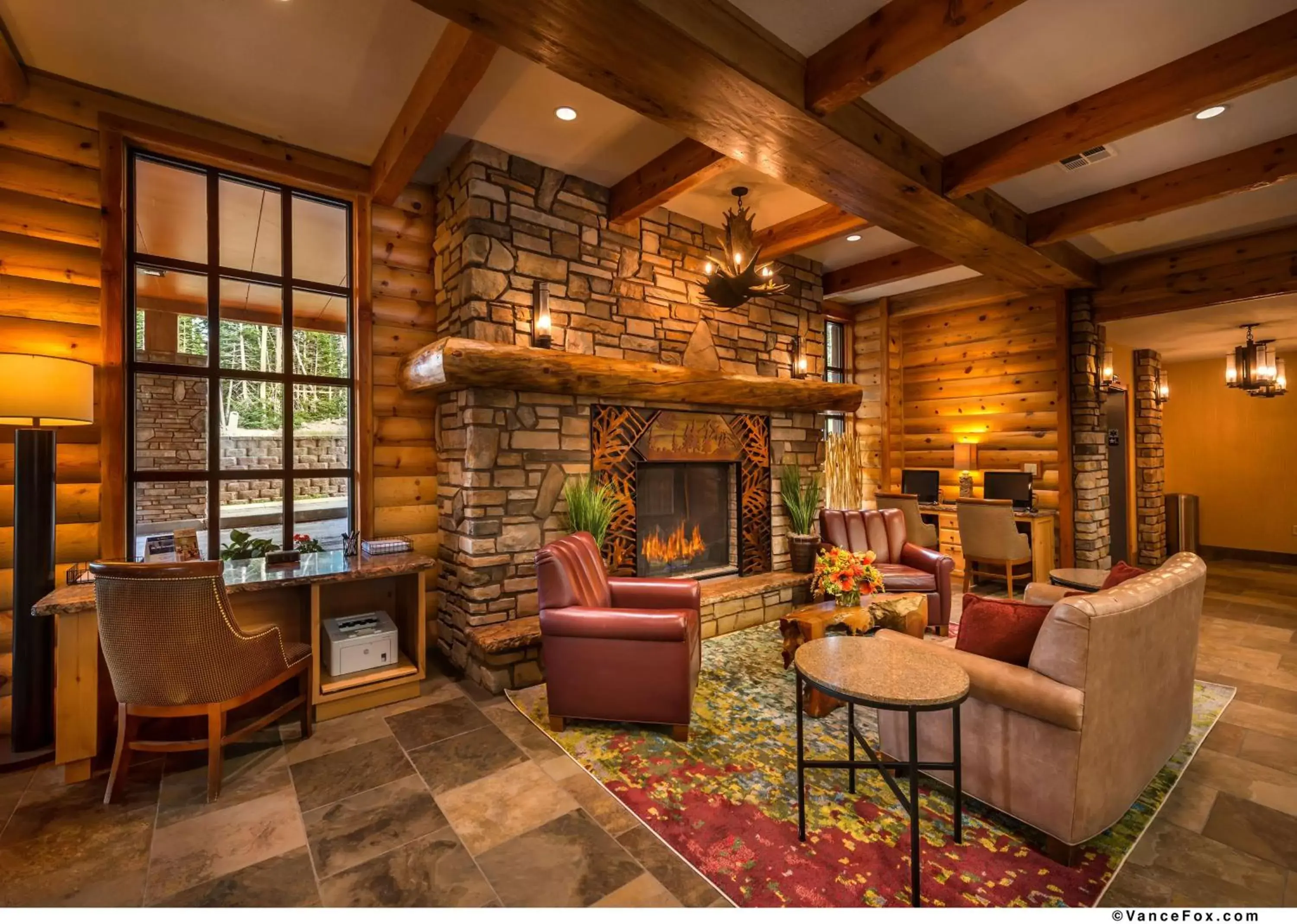 Lobby or reception, Seating Area in Brian Head Lodge