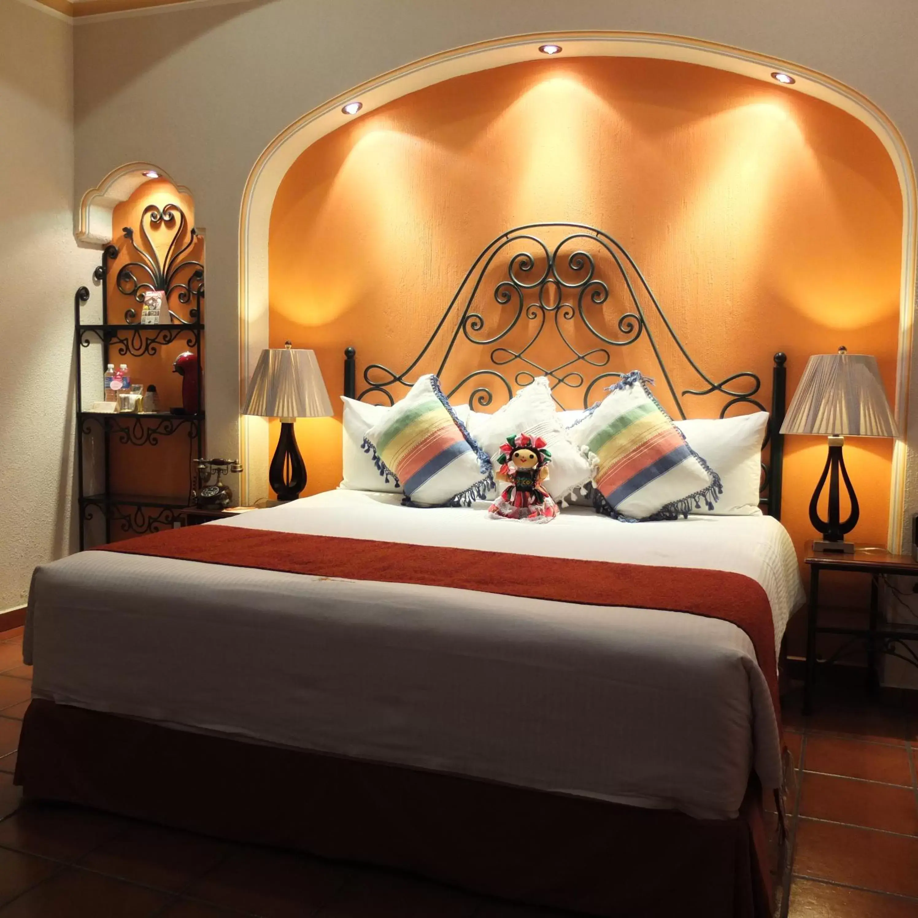 Bed, Room Photo in Hotel Boutique Parador San Miguel Oaxaca