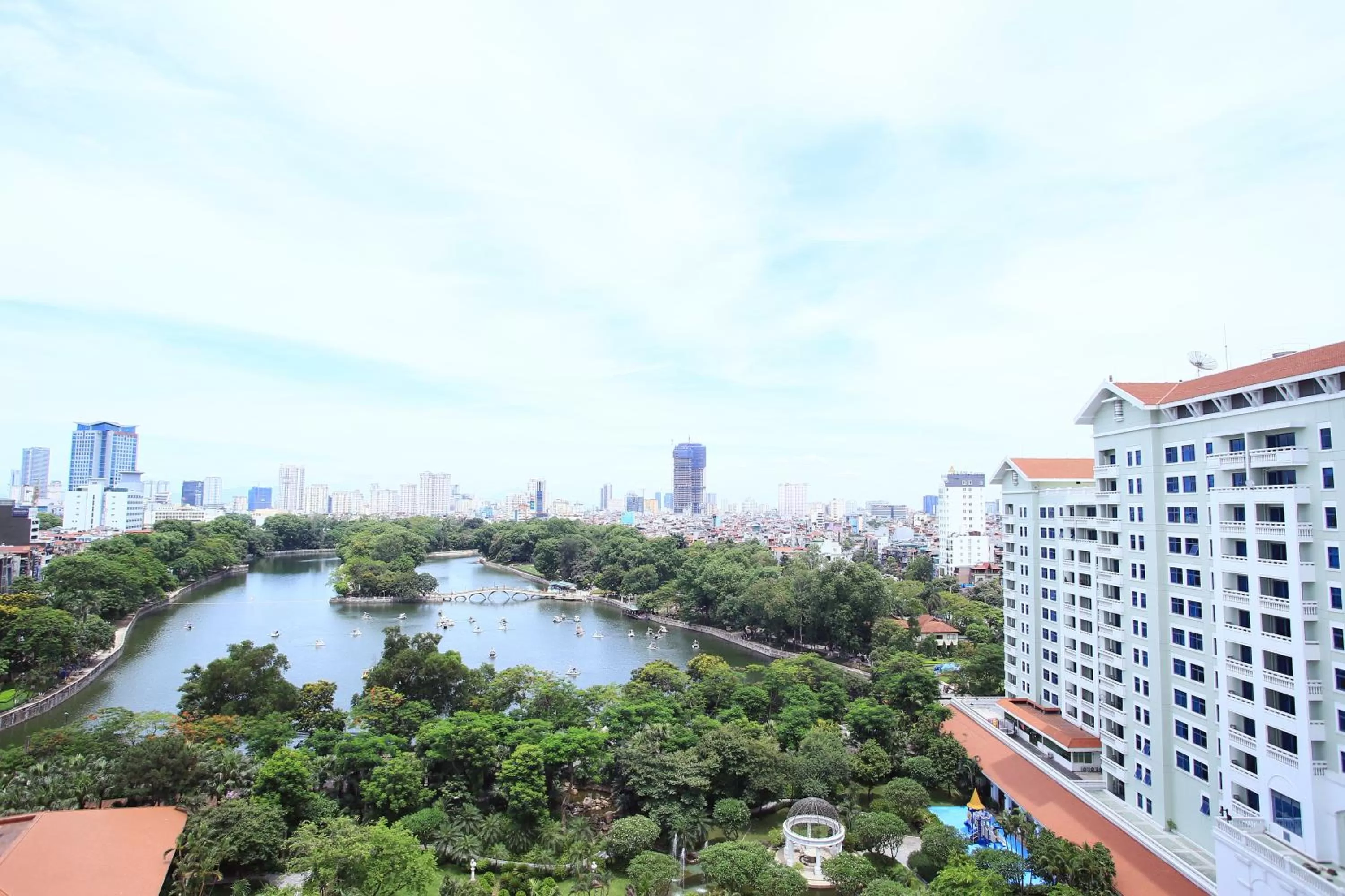 Lake view in Hanoi Daewoo Hotel