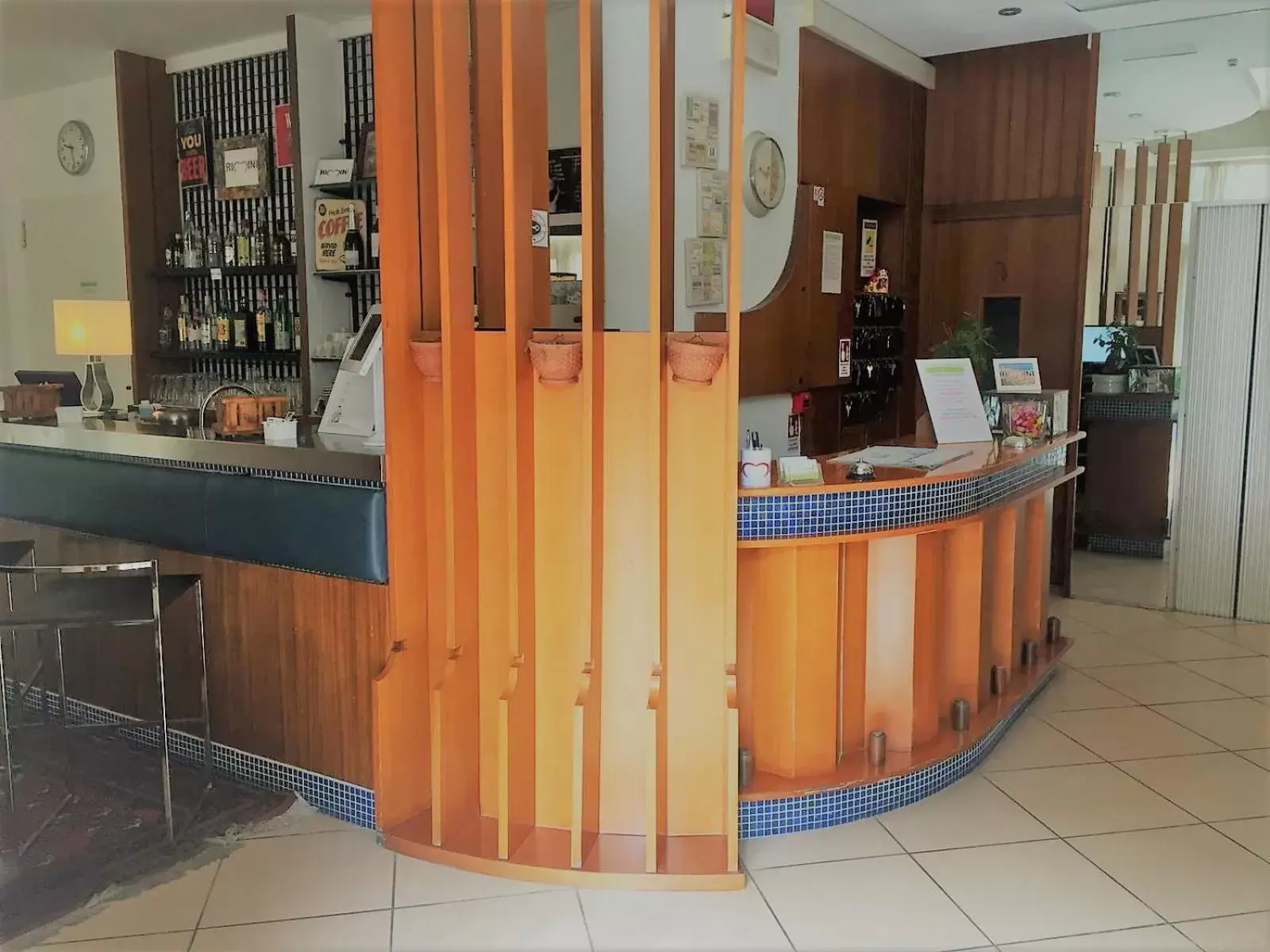 Lobby or reception in Hotel Ausonia