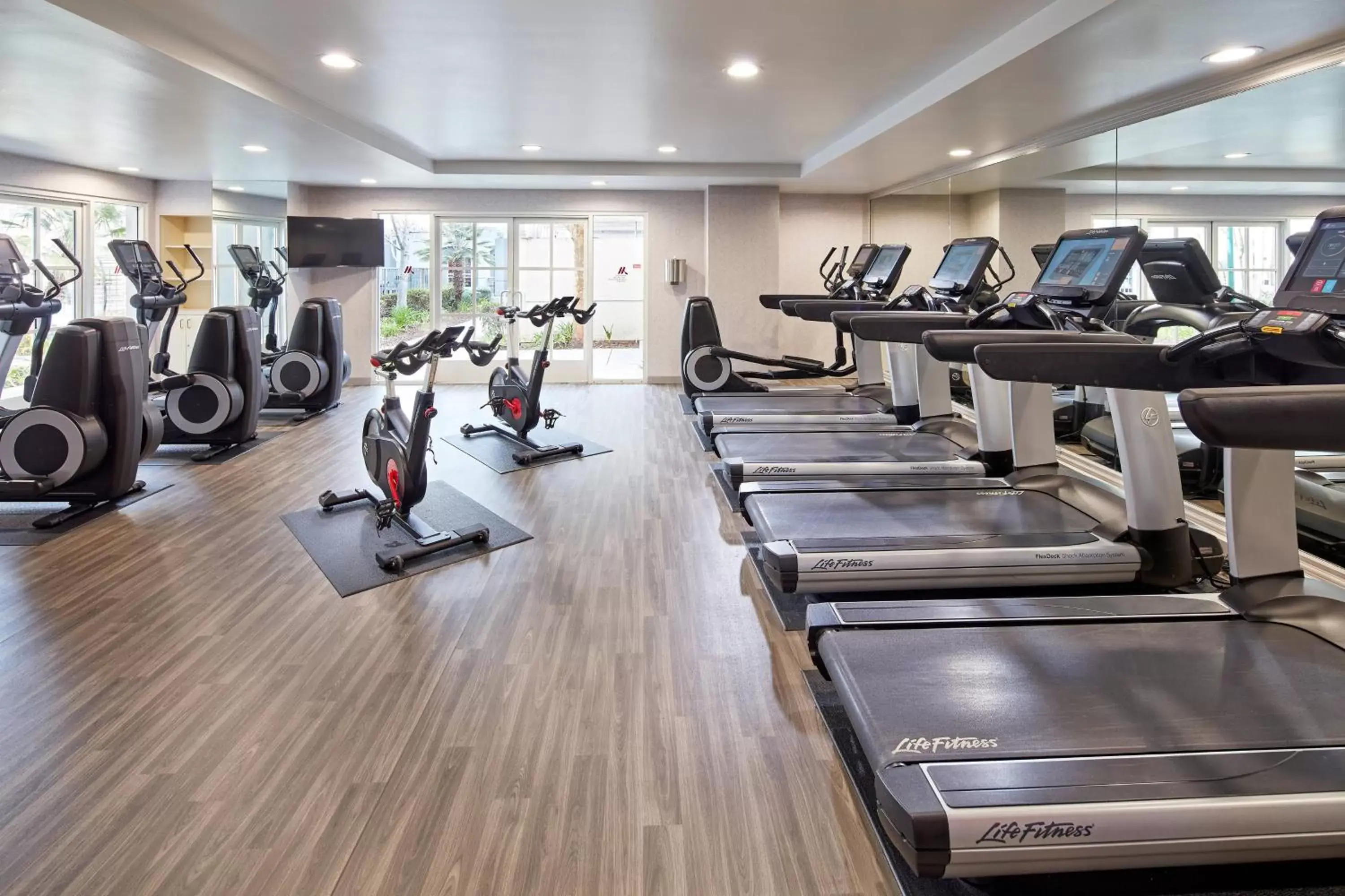Fitness centre/facilities, Fitness Center/Facilities in San Mateo Marriott San Francisco Airport