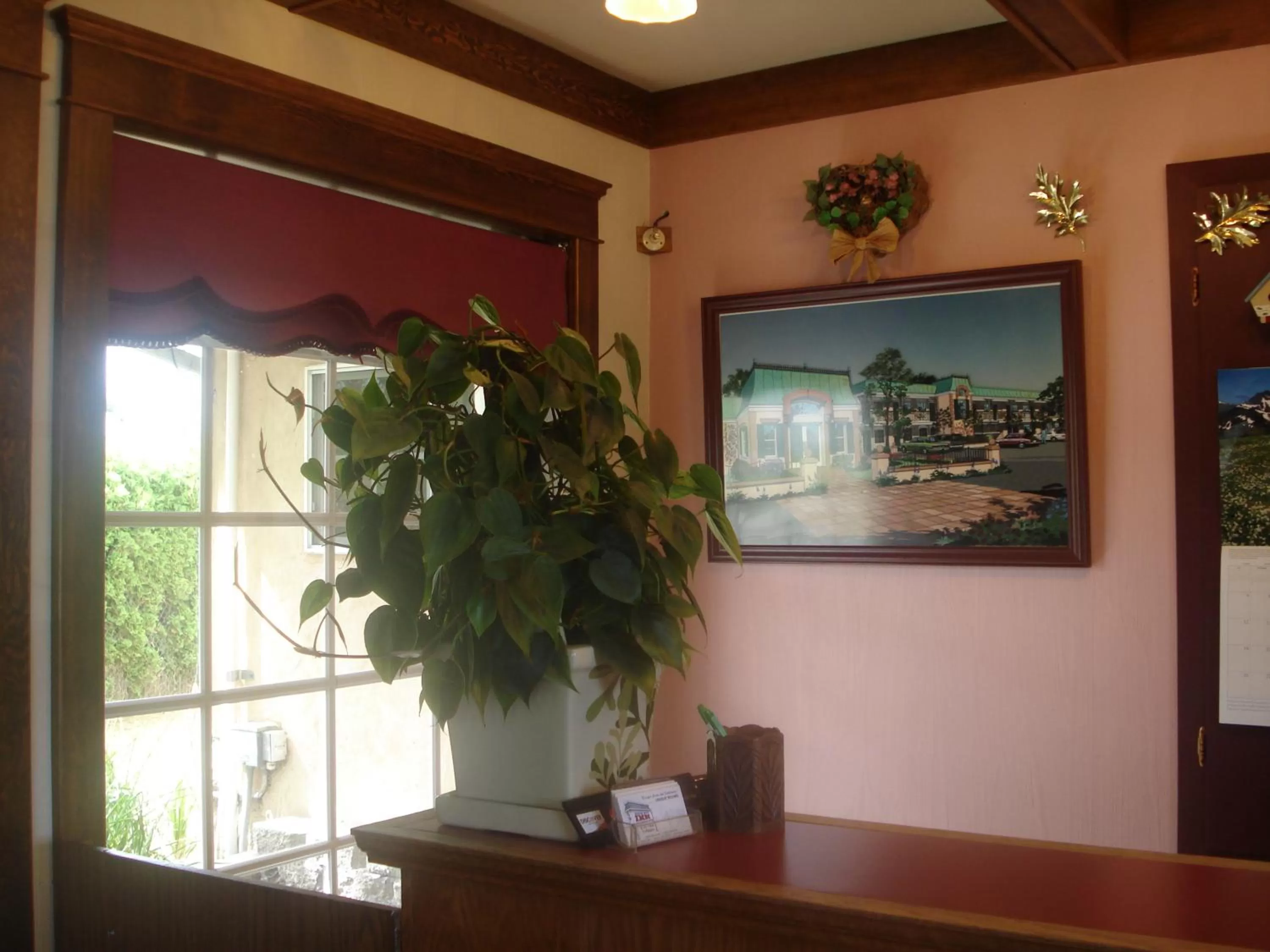 Lobby or reception in Sequim West Inn