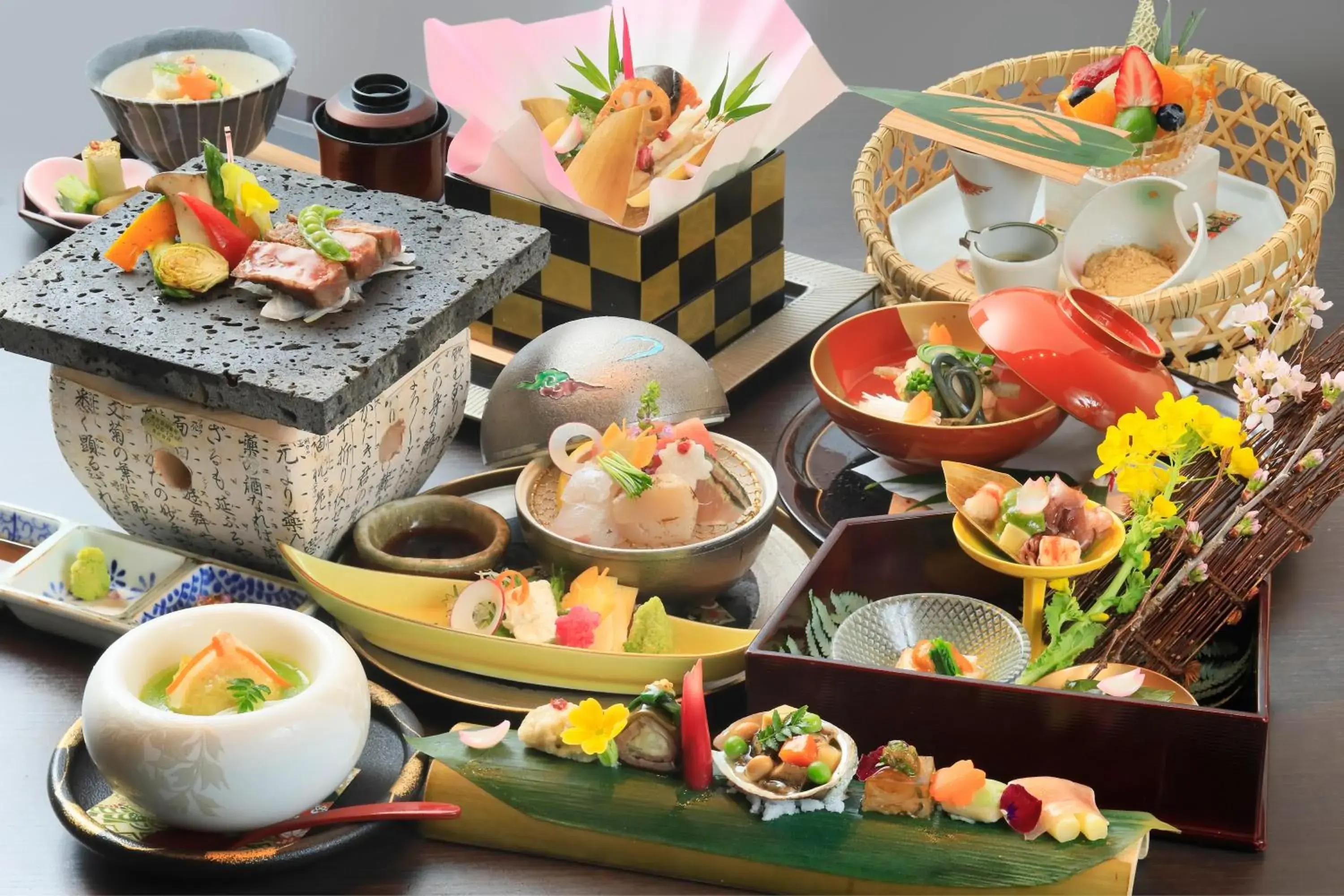 Food in Fuji Onsenji Yumedono Food in Fuji Onsenji Yumedono