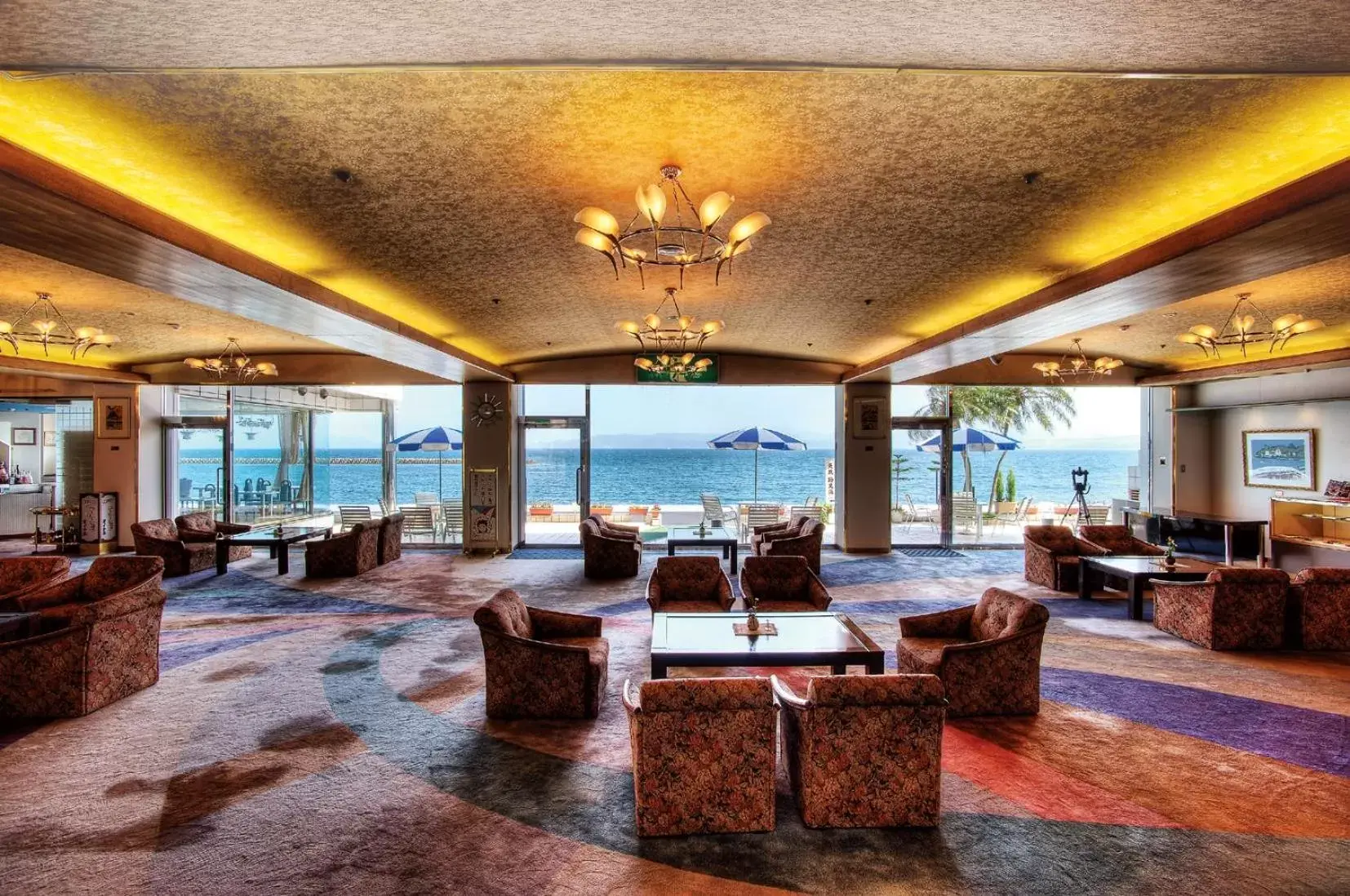 Lobby or reception in Ibusuki Kaijo Hotel Lobby or reception in Ibusuki Kaijo Hotel