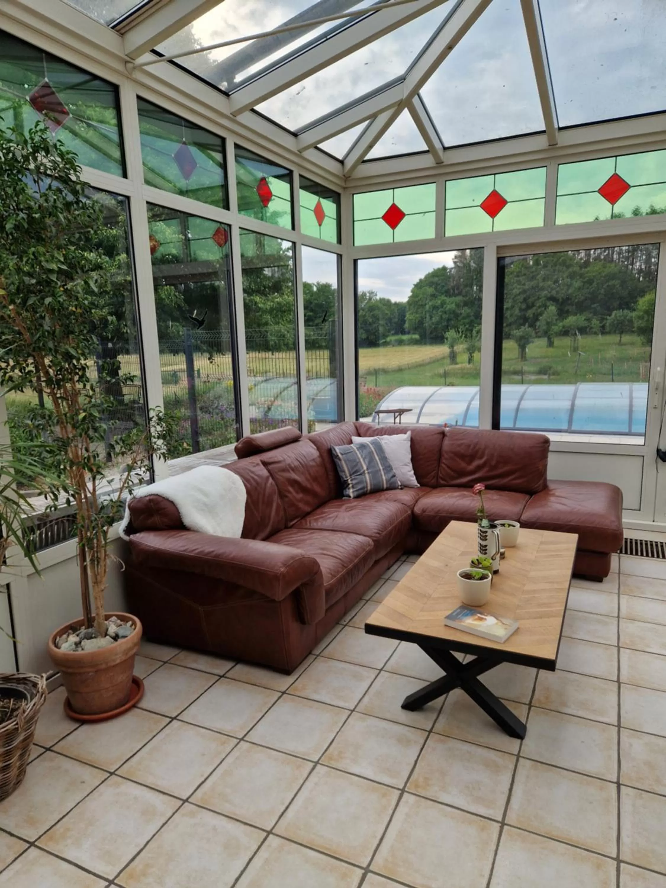 Seating area in Habitat