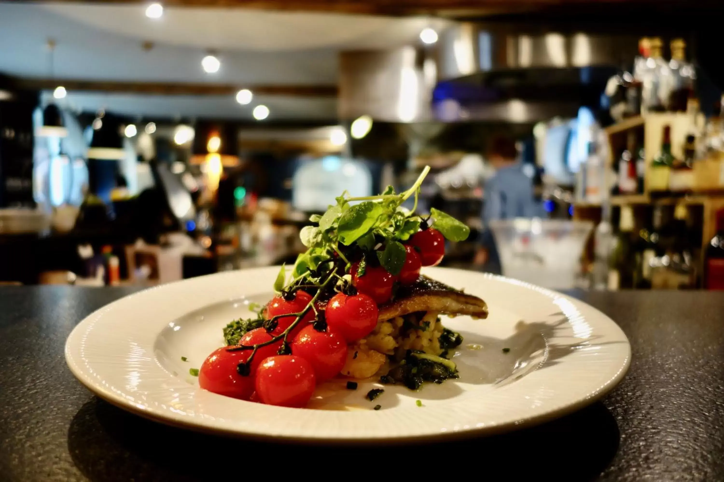 Food close-up in Kings Head Hotel