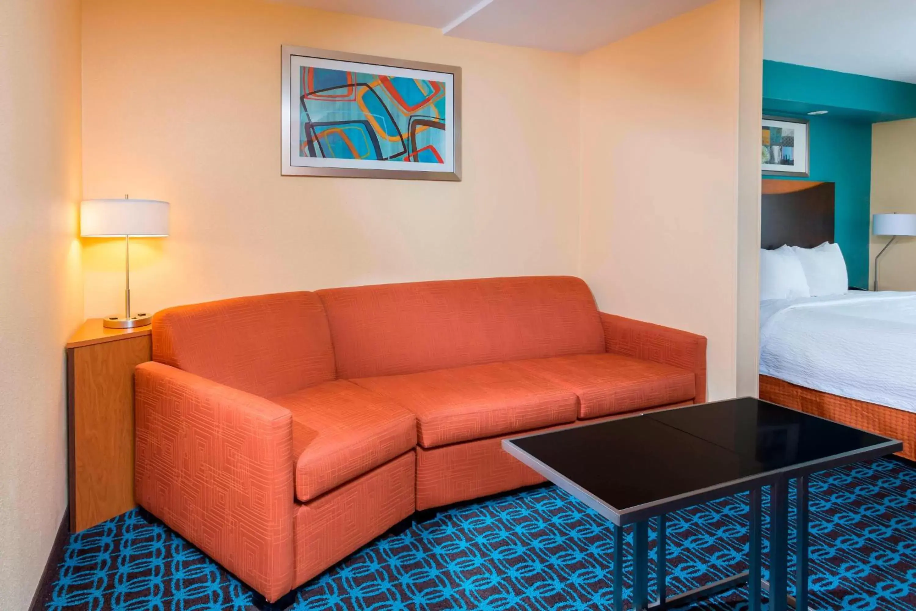 Living room, Seating Area in Fairfield Inn & Suites Corpus Christi
