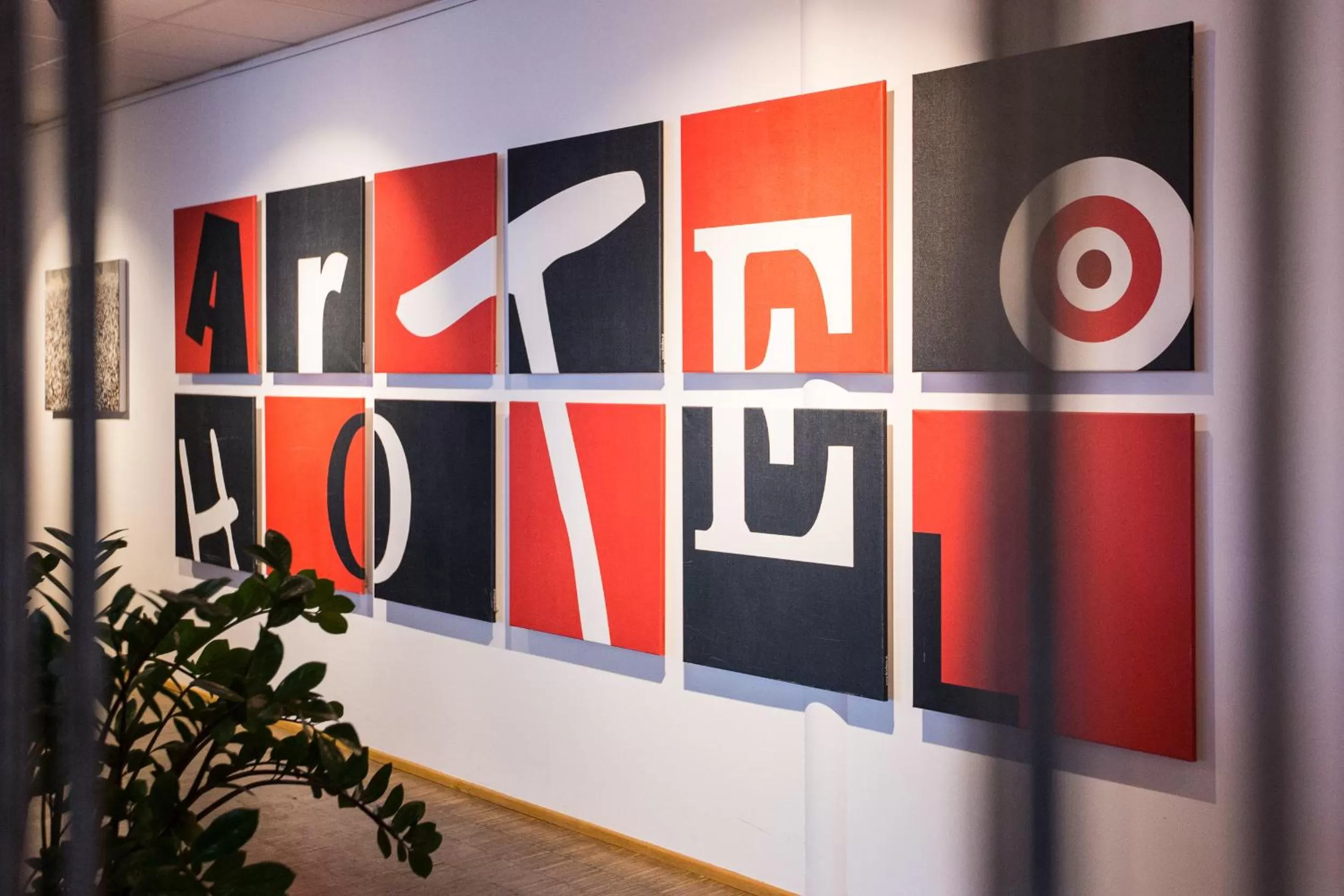 Decorative detail in arte Hotel Krems