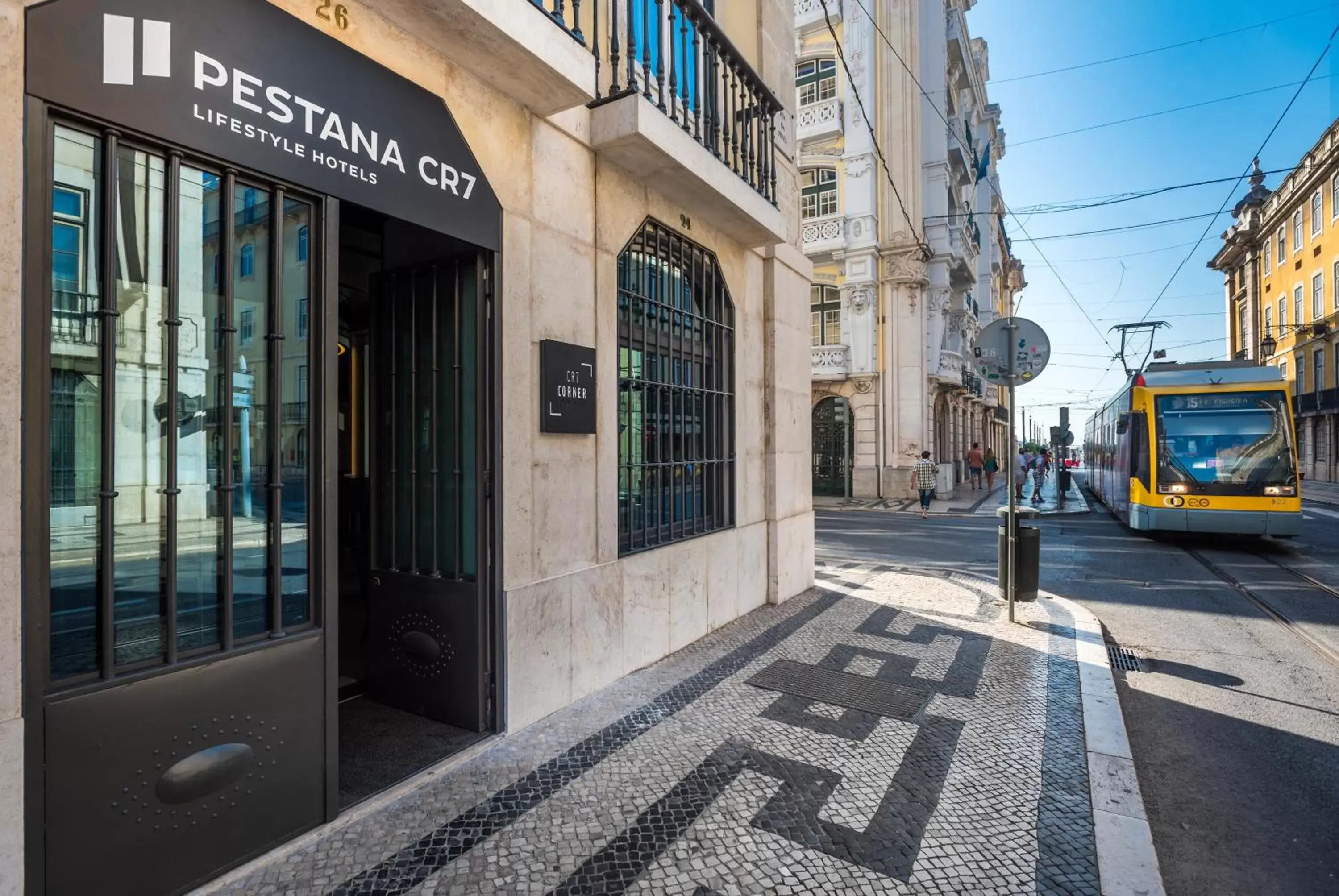 Property building, Facade/Entrance in Pestana CR7 Lisboa